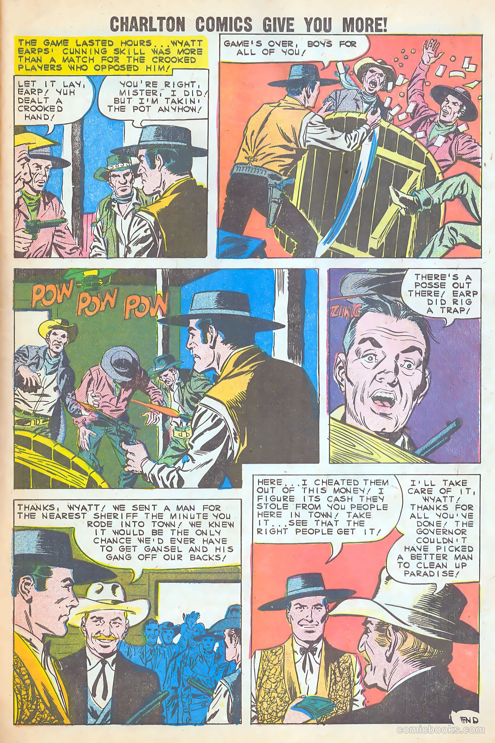Wyatt Earp, Frontier Marshal #29 — page 33 of 37