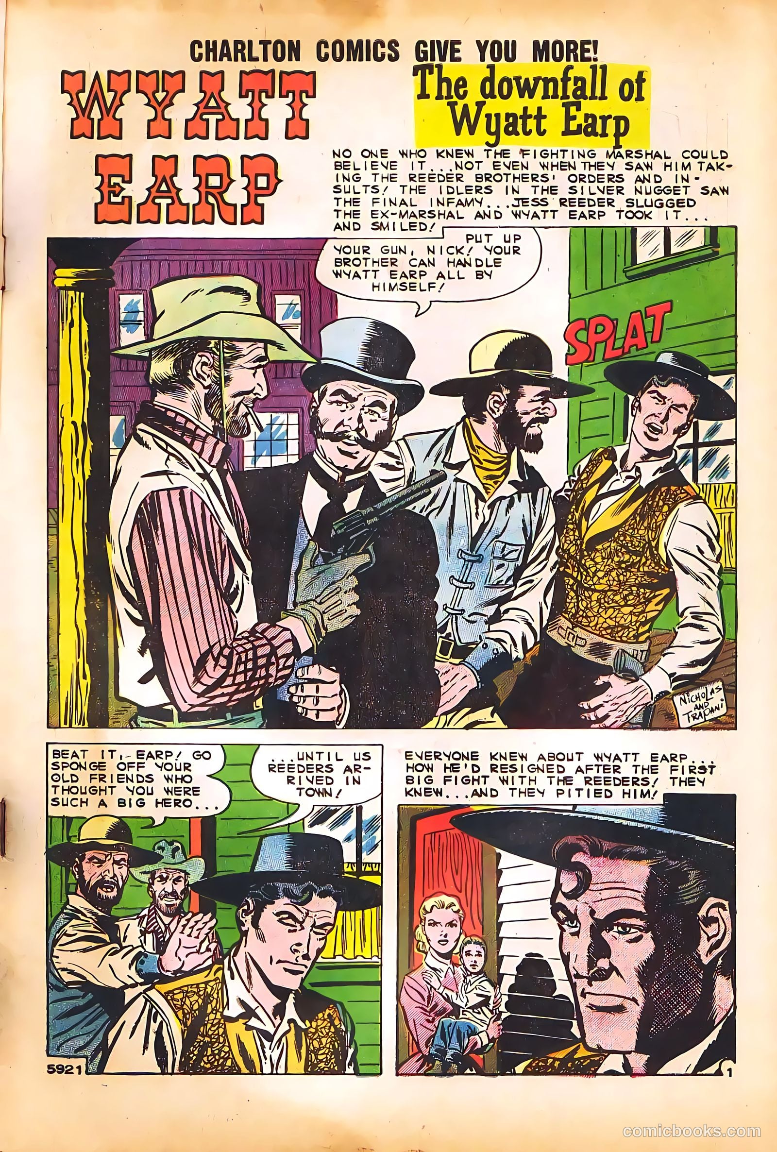 Wyatt Earp, Frontier Marshal #30 — page 3 of 36