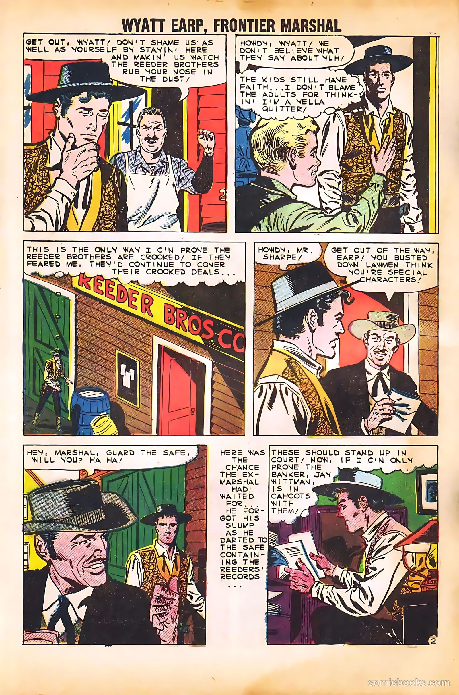 Wyatt Earp, Frontier Marshal #30 — page 4 of 36