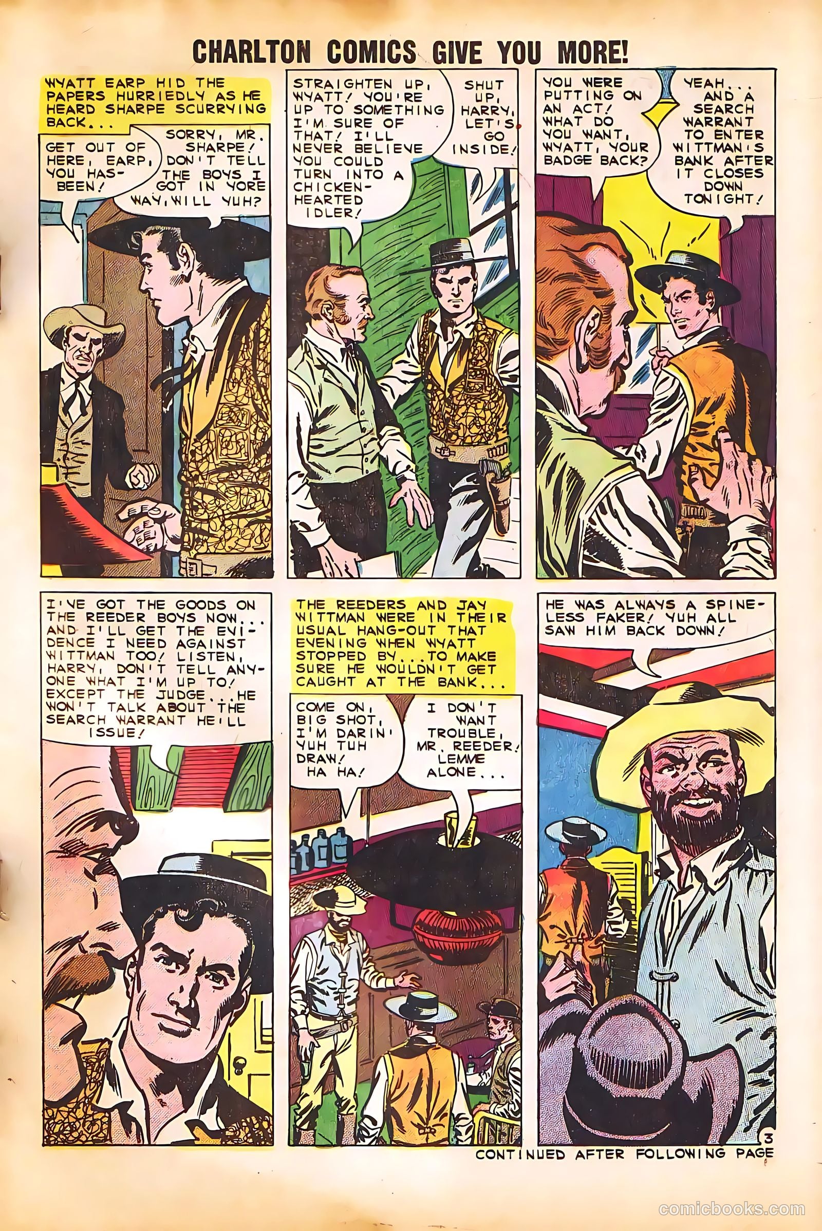 Wyatt Earp, Frontier Marshal #30 — page 5 of 36