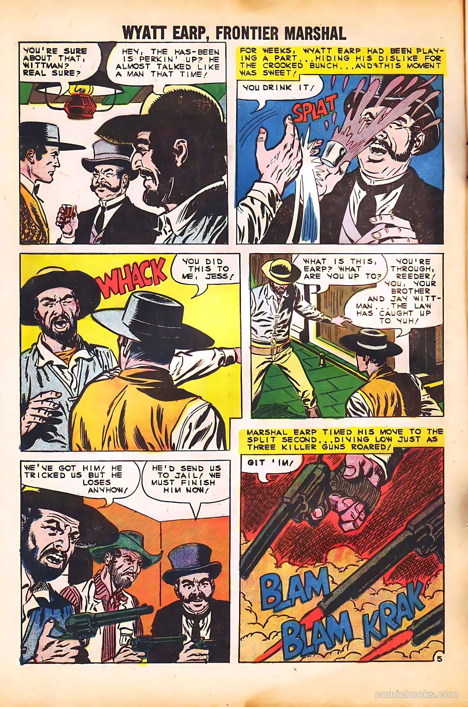 Wyatt Earp, Frontier Marshal #30 — page 8 of 36