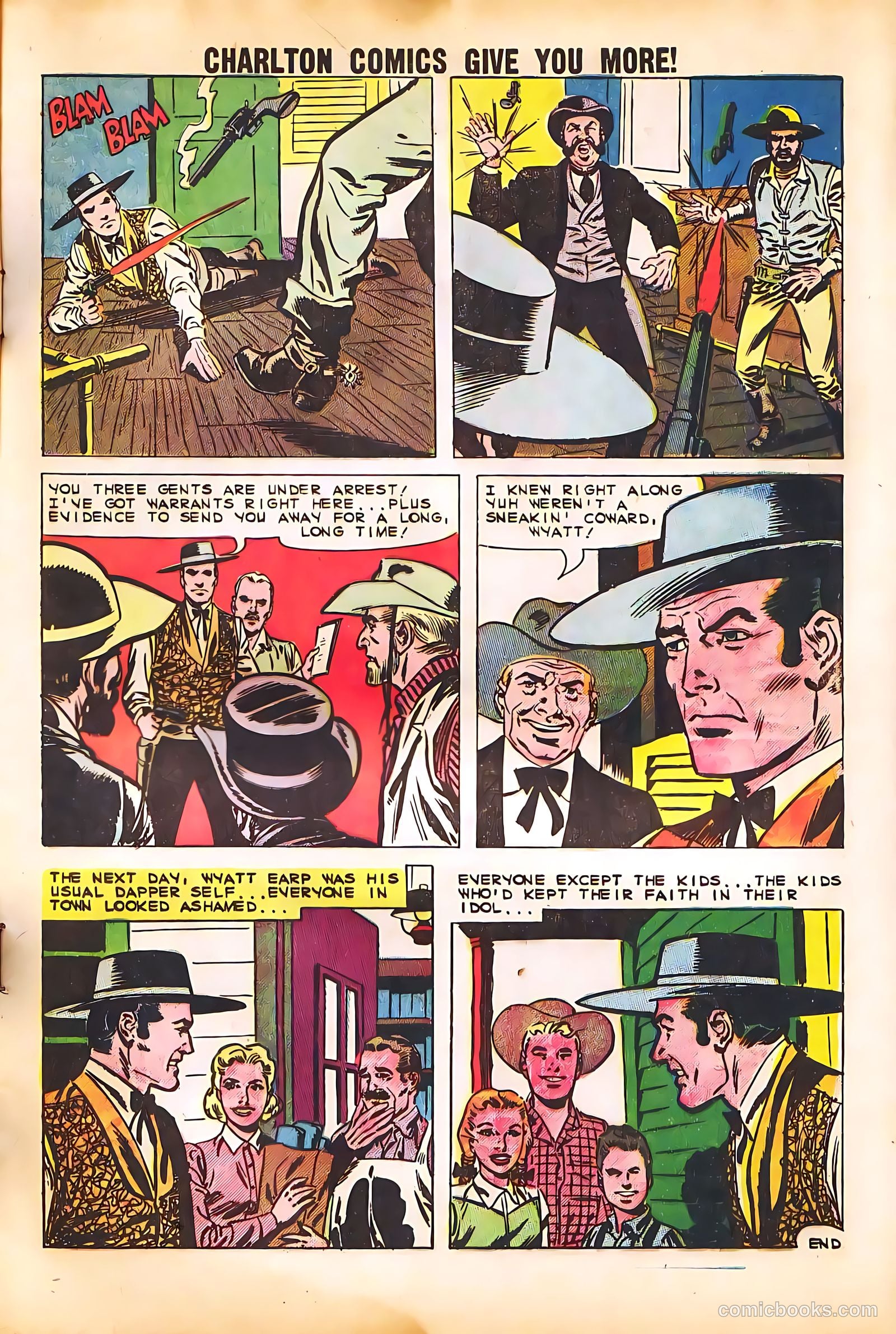 Wyatt Earp, Frontier Marshal #30 — page 9 of 36