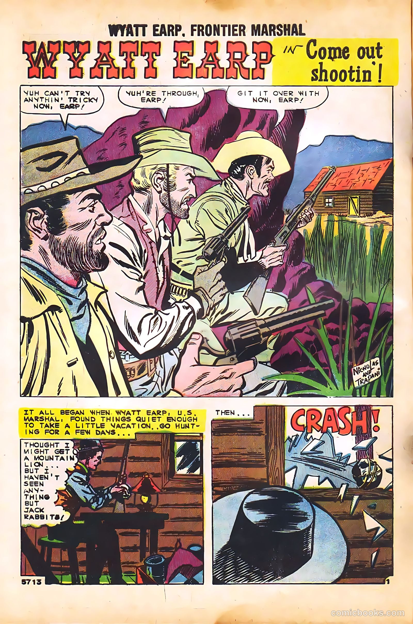 Wyatt Earp, Frontier Marshal #30 — page 10 of 36