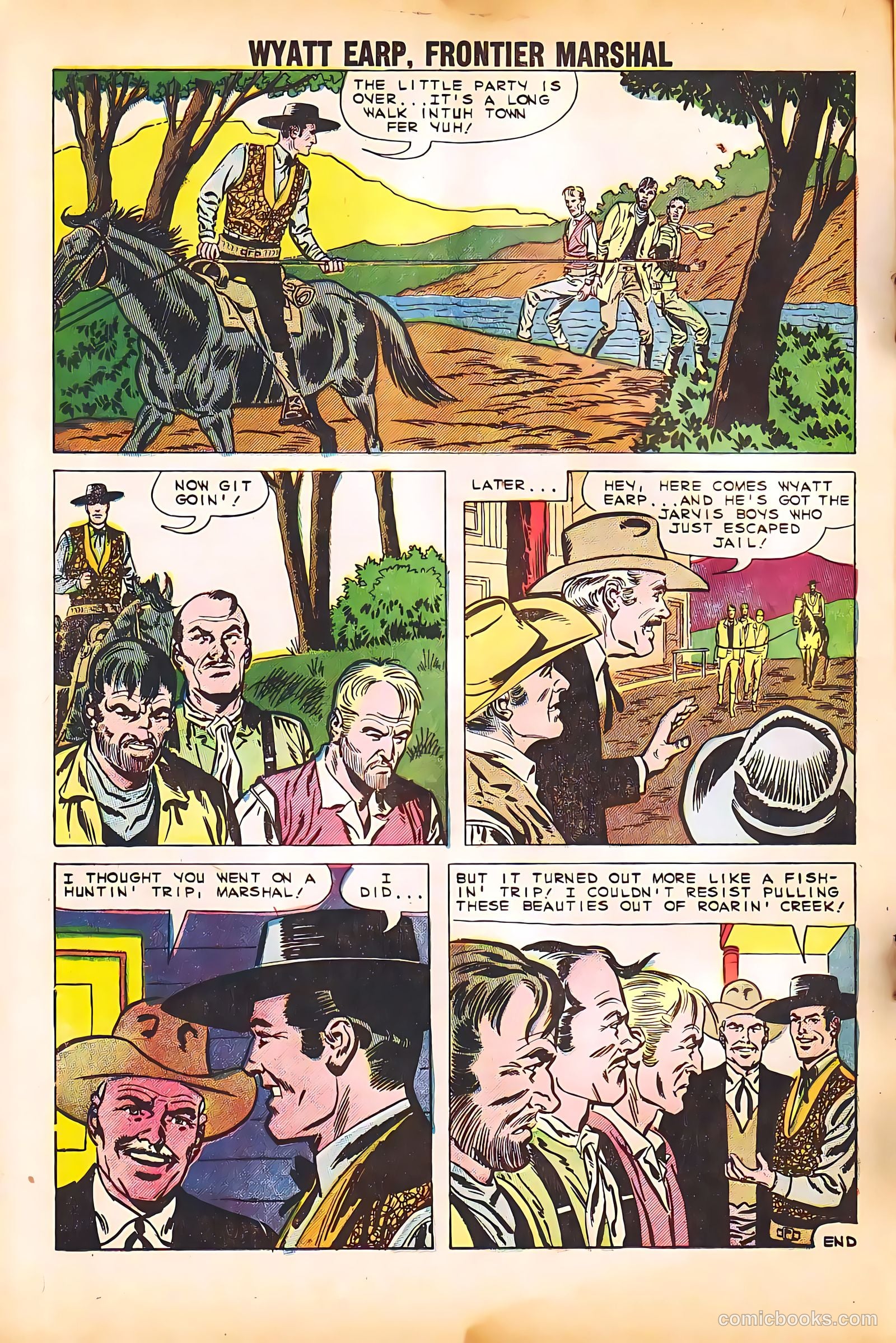 Wyatt Earp, Frontier Marshal #30 — page 16 of 36