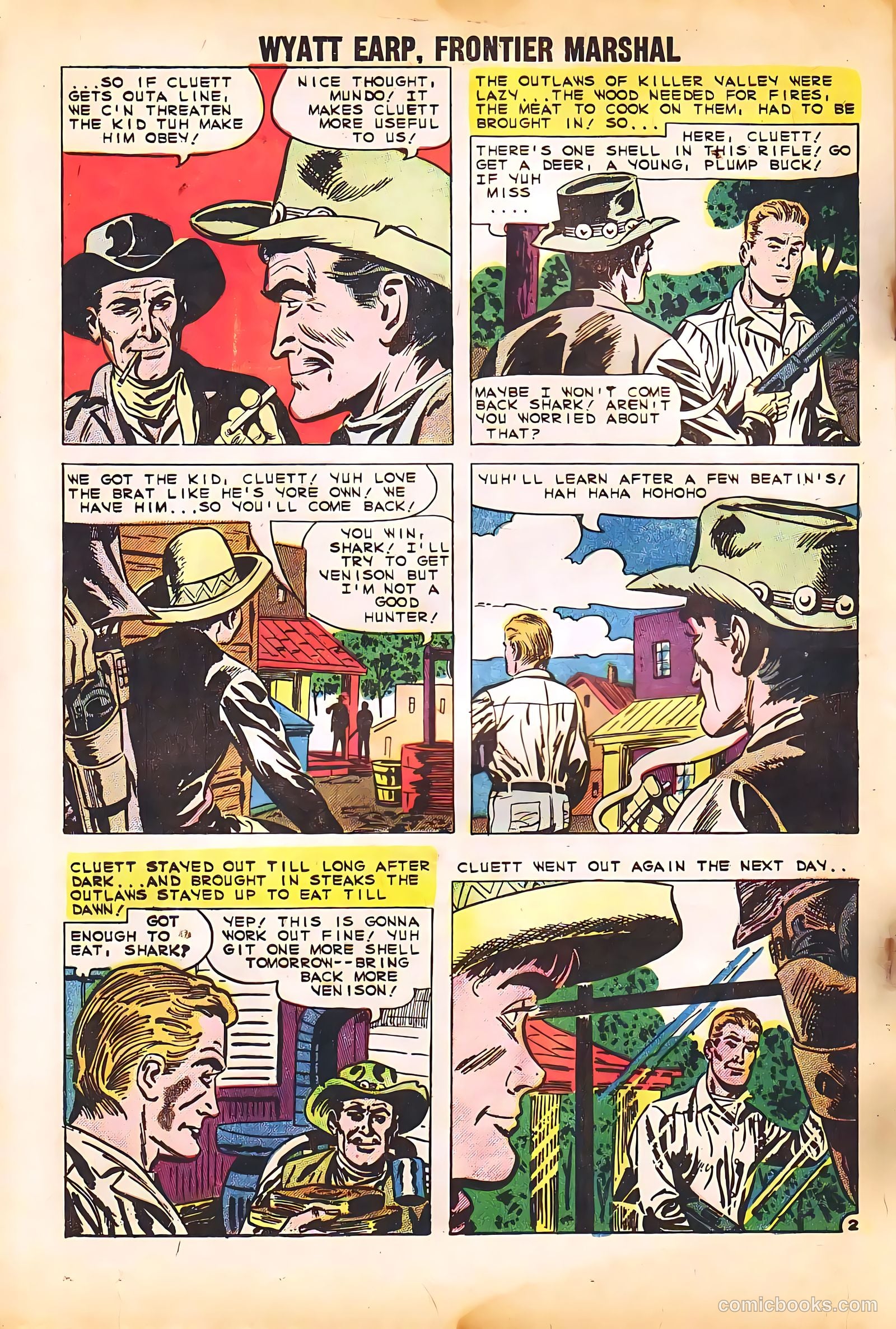 Wyatt Earp, Frontier Marshal #30 — page 20 of 36