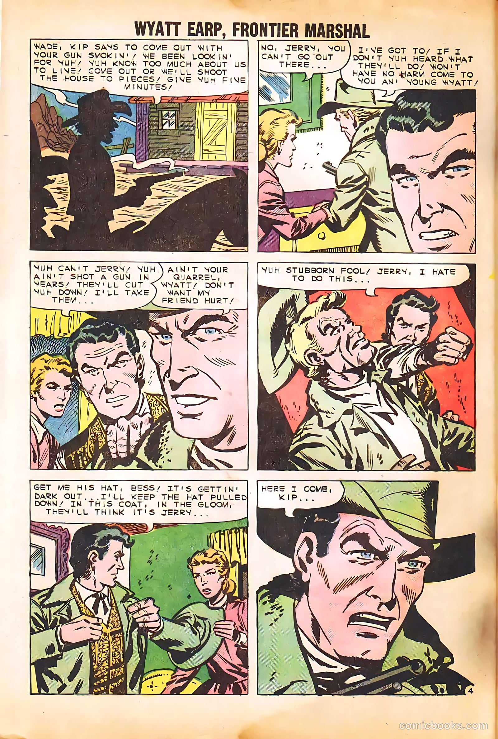 Wyatt Earp, Frontier Marshal #30 — page 32 of 36