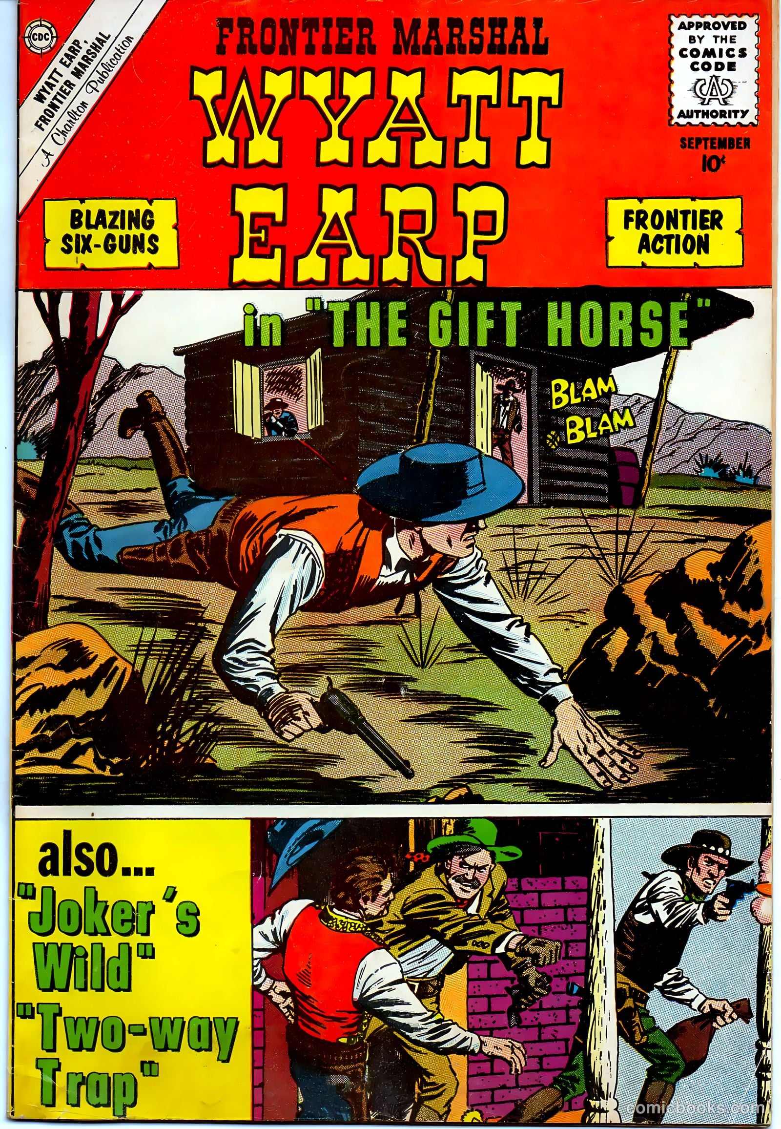 Wyatt Earp, Frontier Marshal #32 — page 1 of 36