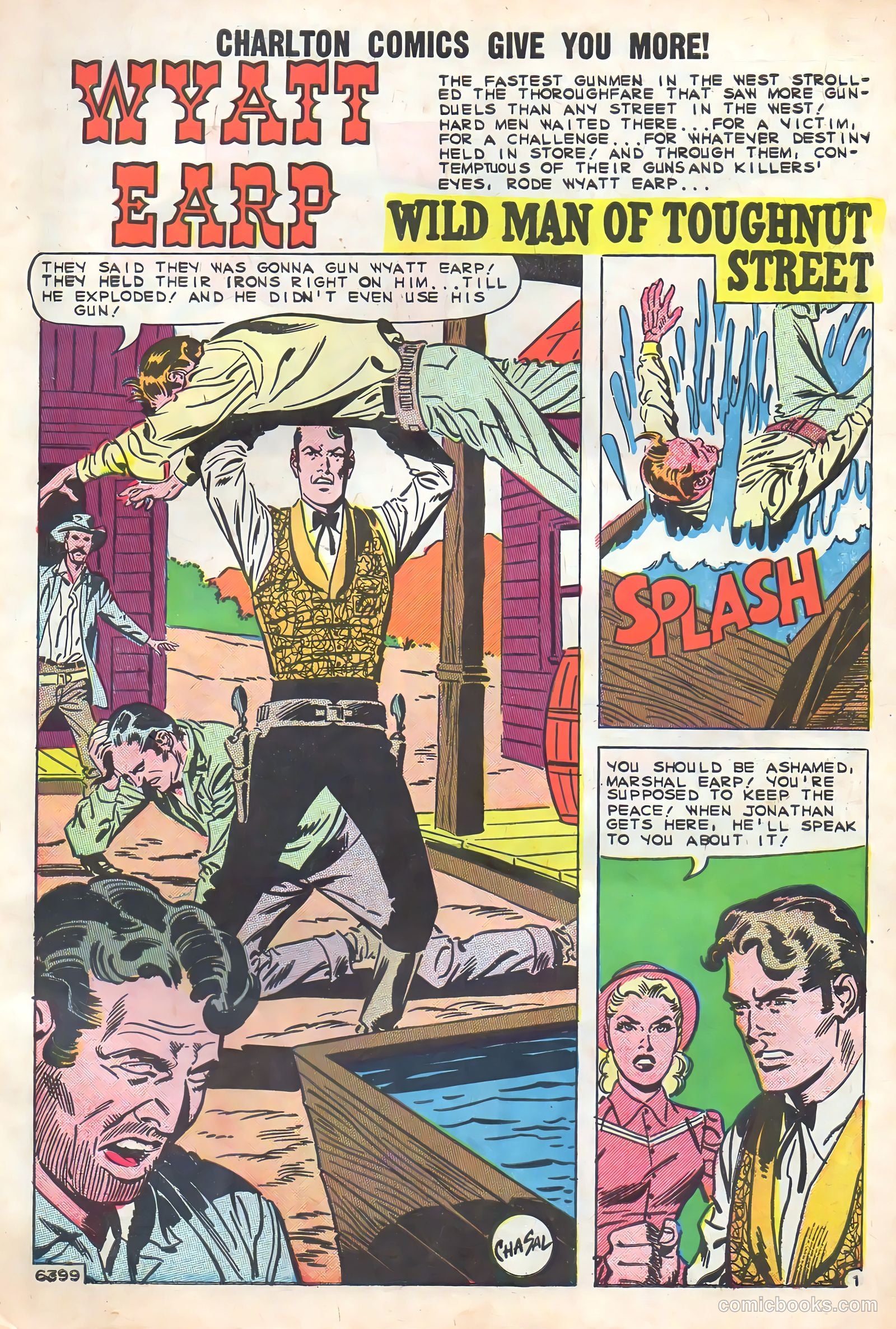 Wyatt Earp, Frontier Marshal #32 — page 3 of 36