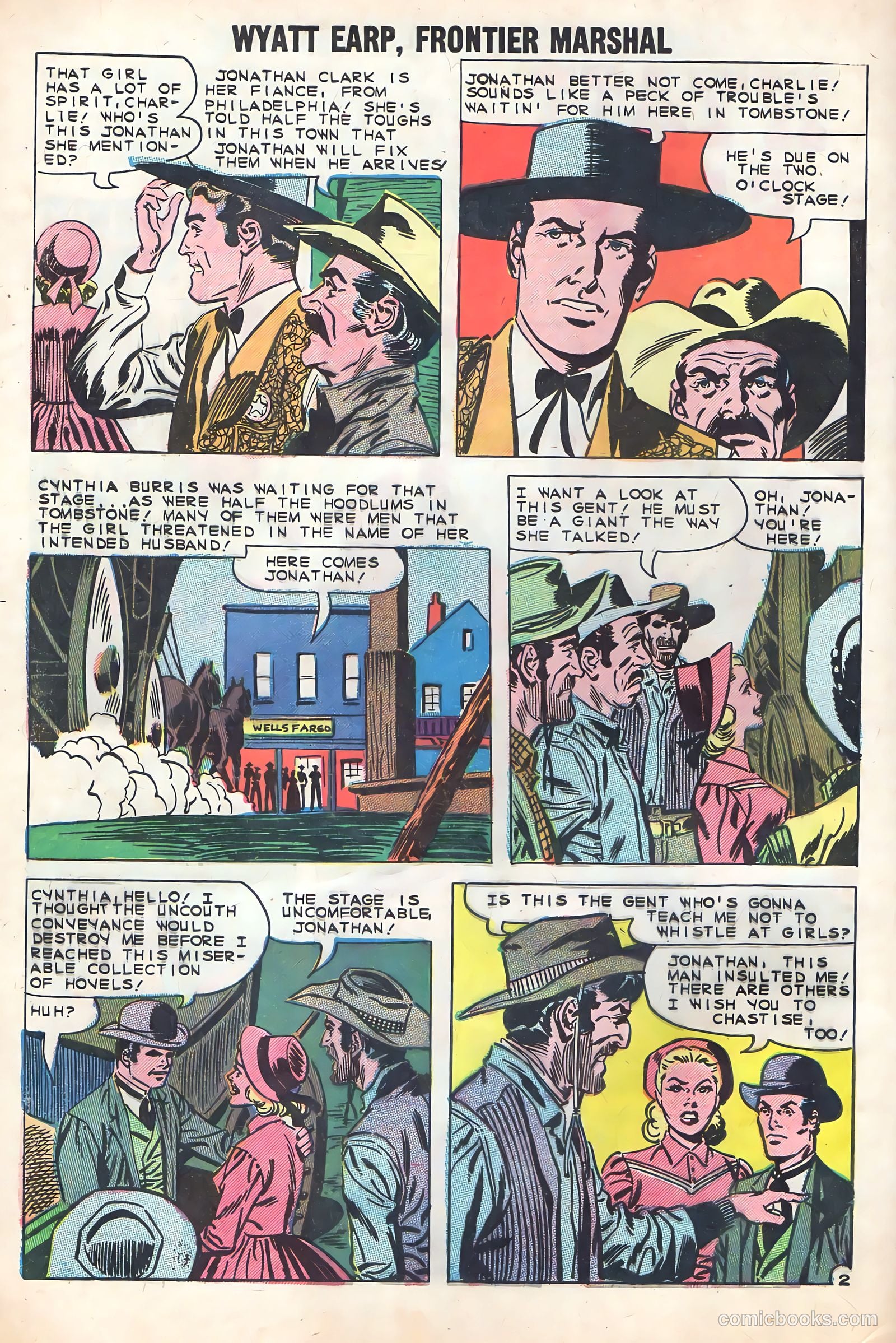 Wyatt Earp, Frontier Marshal #32 — page 4 of 36