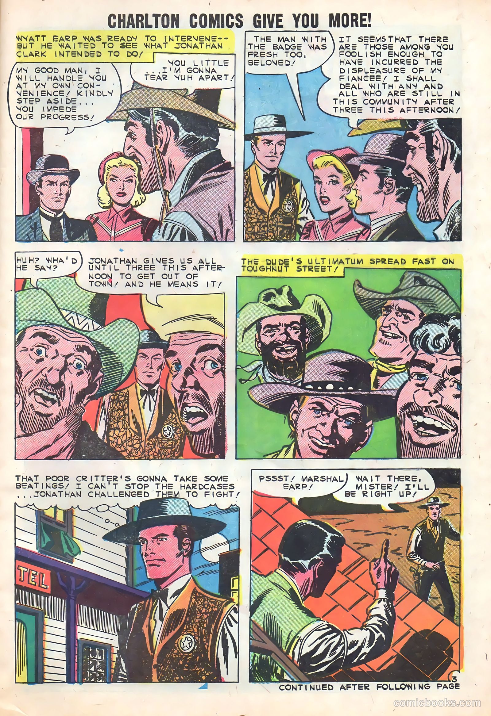 Wyatt Earp, Frontier Marshal #32 — page 5 of 36