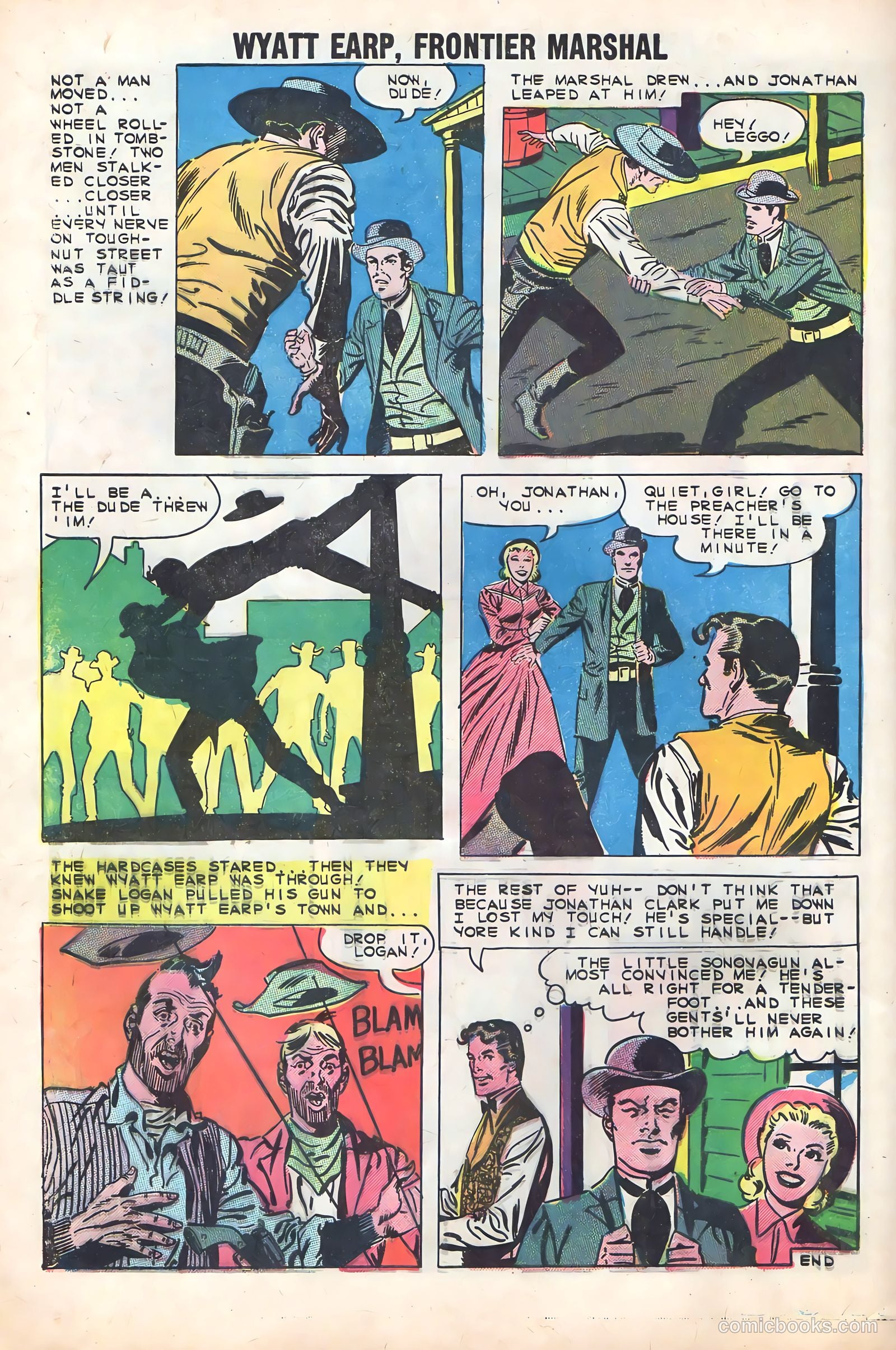 Wyatt Earp, Frontier Marshal #32 — page 8 of 36