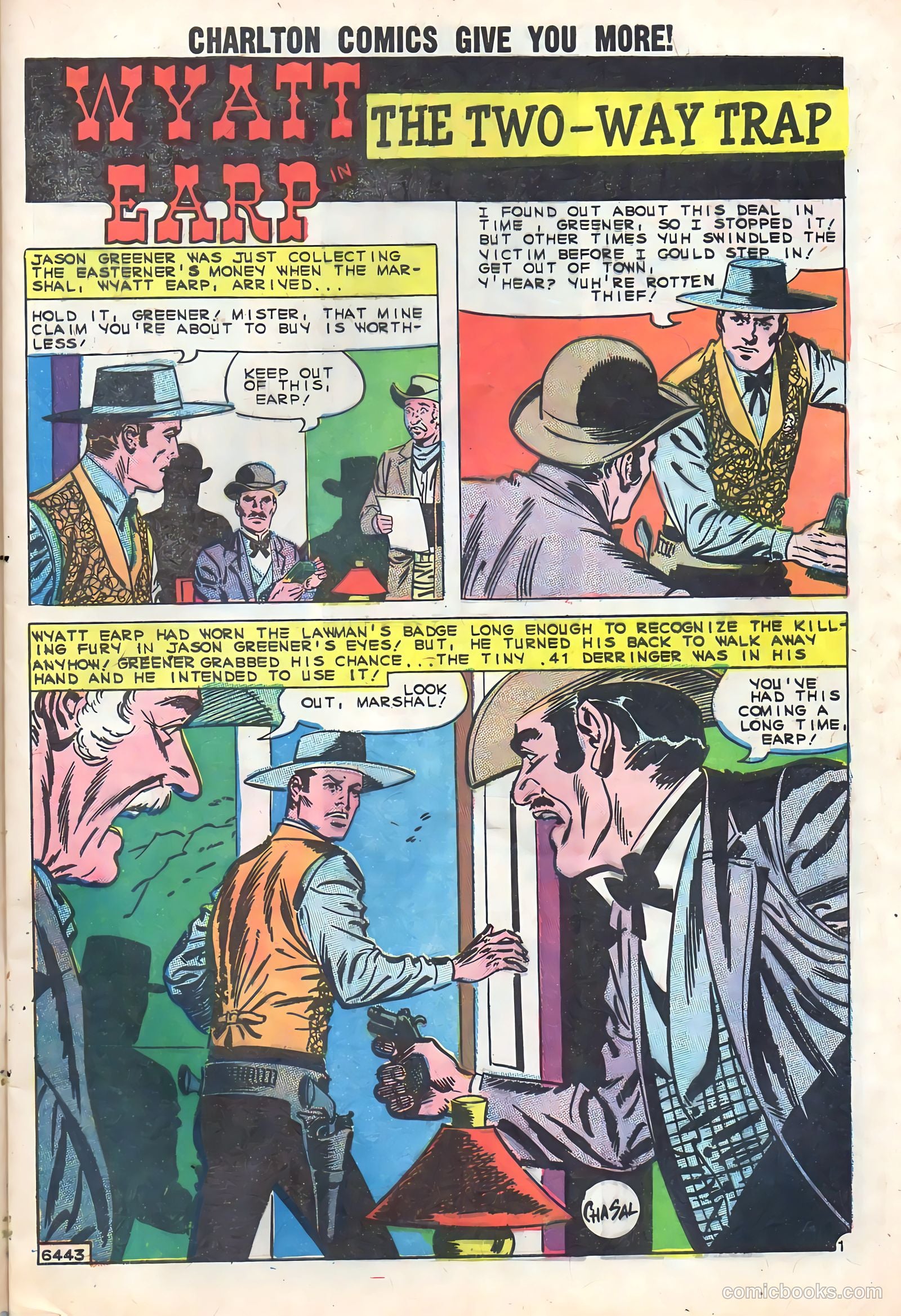 Wyatt Earp, Frontier Marshal #32 — page 9 of 36