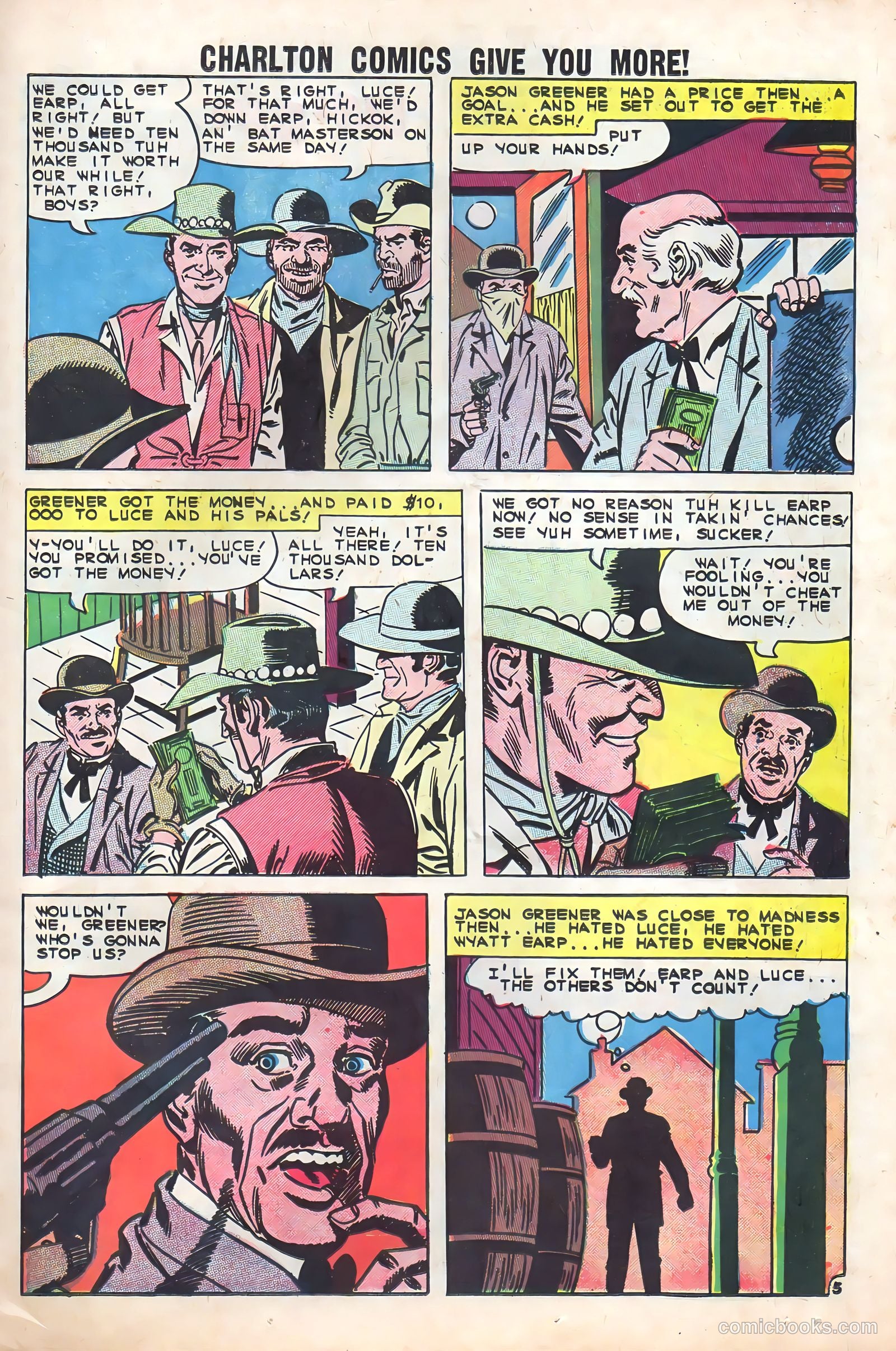 Wyatt Earp, Frontier Marshal #32 — page 11 of 36