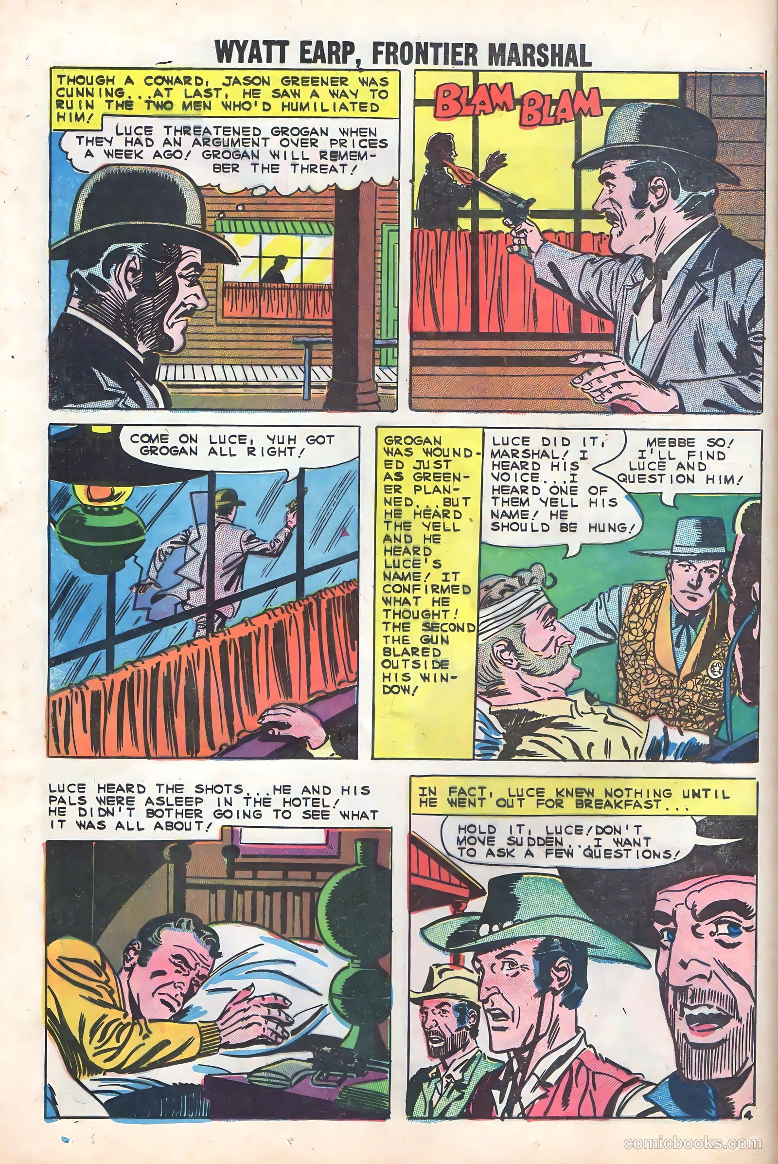 Wyatt Earp, Frontier Marshal #32 — page 12 of 36