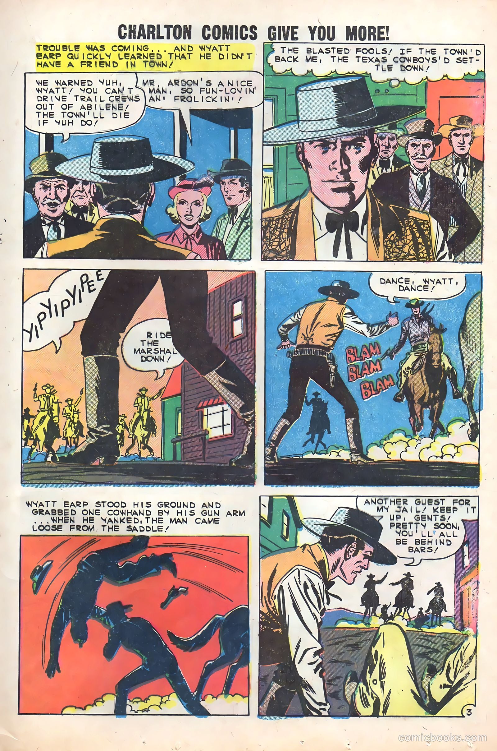 Wyatt Earp, Frontier Marshal #32 — page 17 of 36
