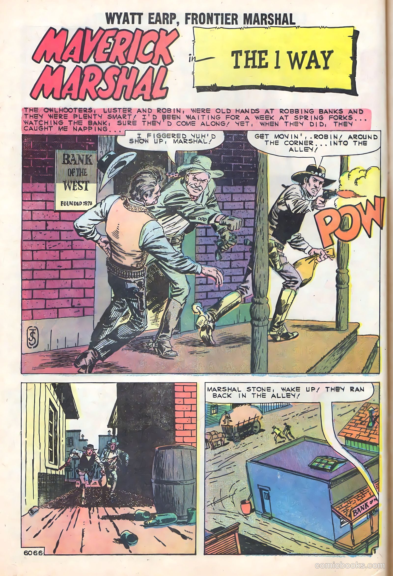 Wyatt Earp, Frontier Marshal #32 — page 20 of 36
