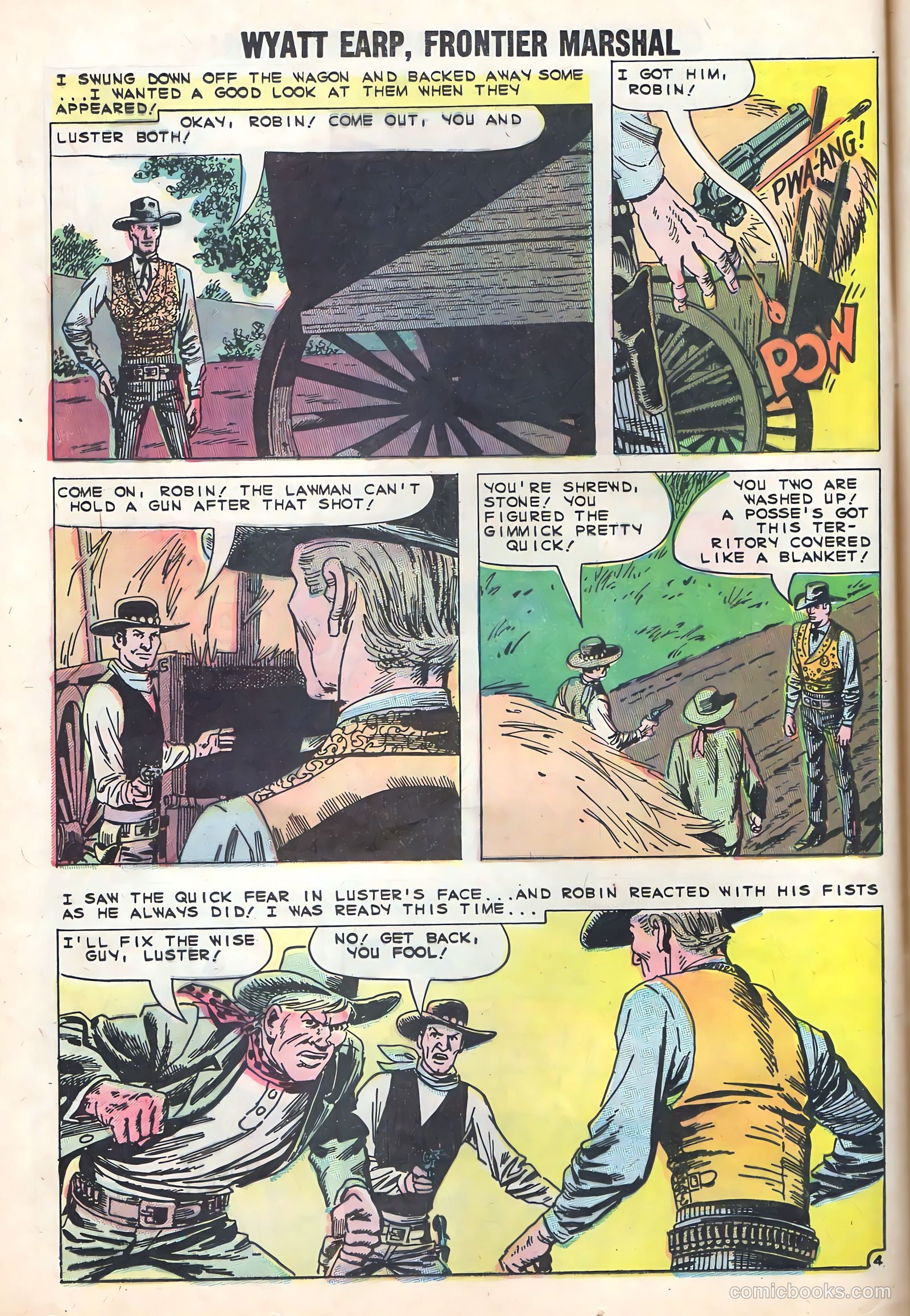 Wyatt Earp, Frontier Marshal #32 — page 24 of 36