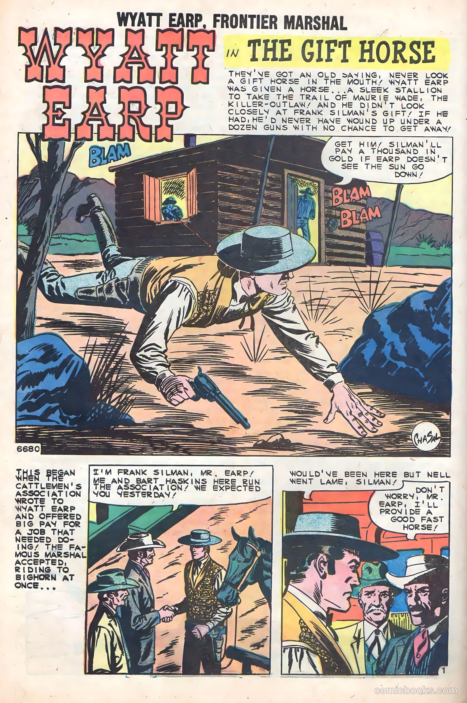 Wyatt Earp, Frontier Marshal #32 — page 28 of 36