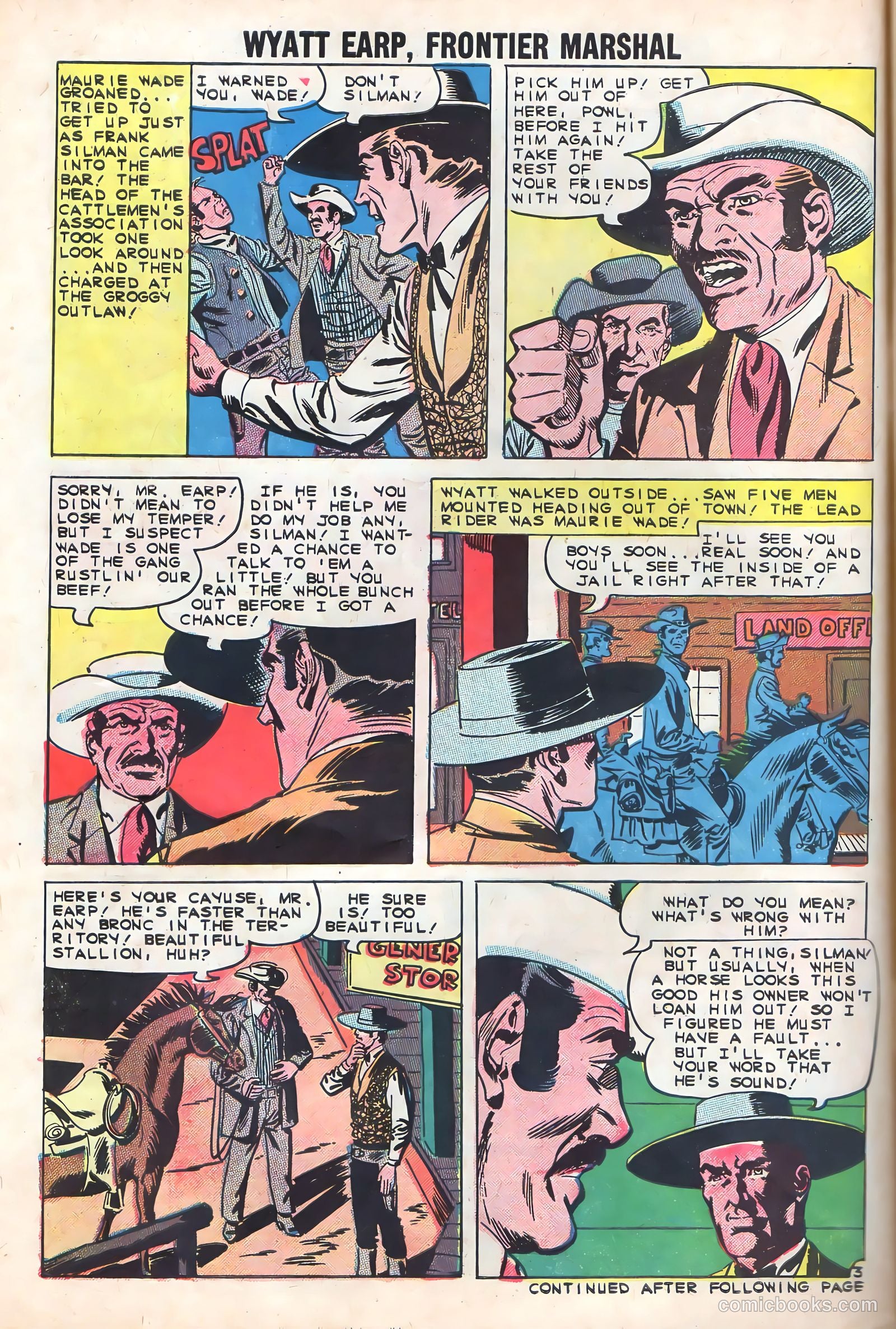 Wyatt Earp, Frontier Marshal #32 — page 30 of 36