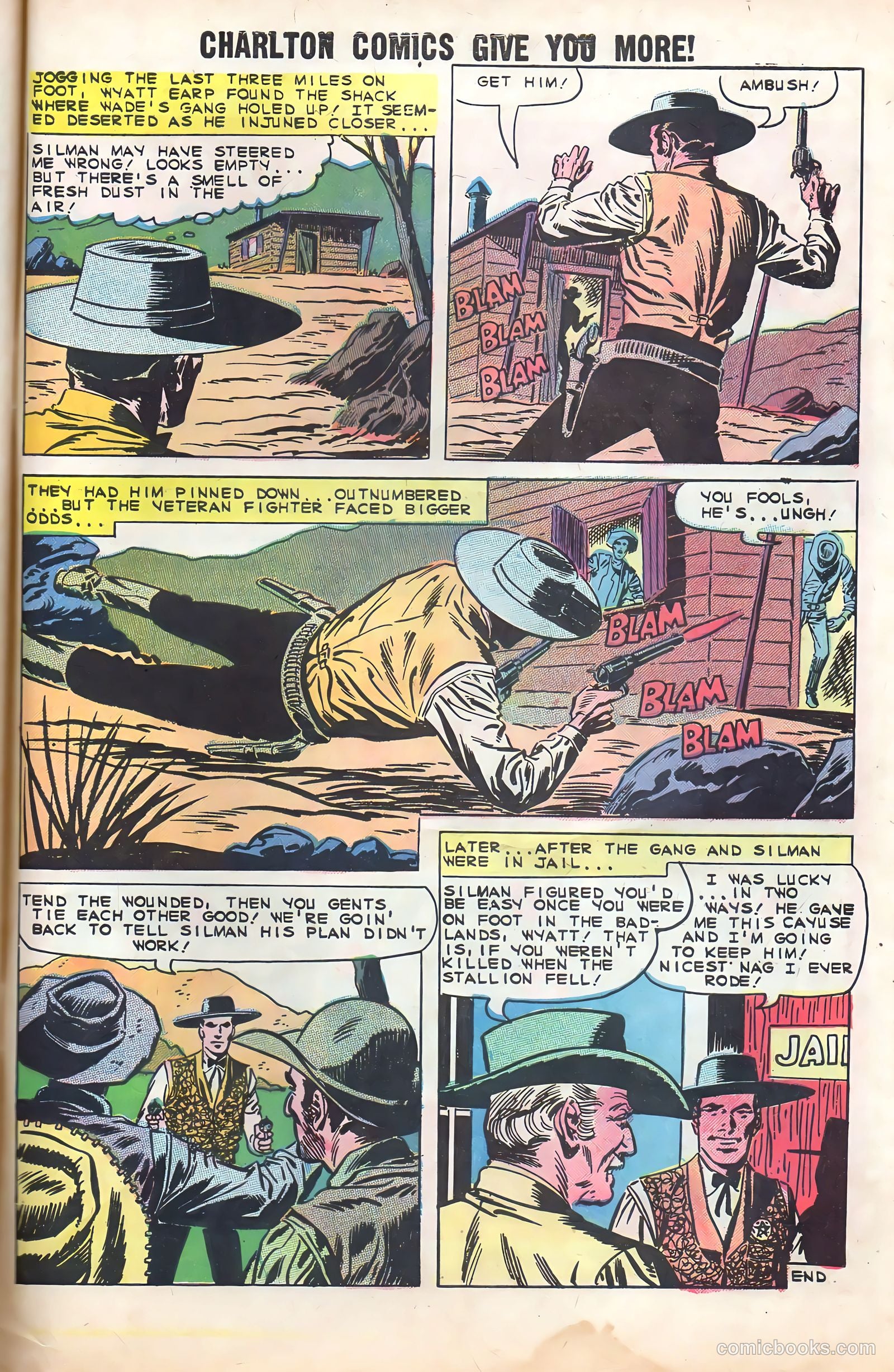 Wyatt Earp, Frontier Marshal #32 — page 33 of 36