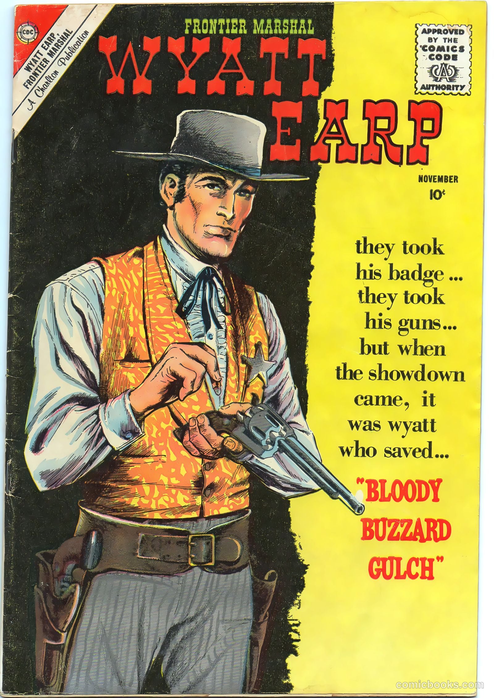 Wyatt Earp, Frontier Marshal #33 — page 1 of 36