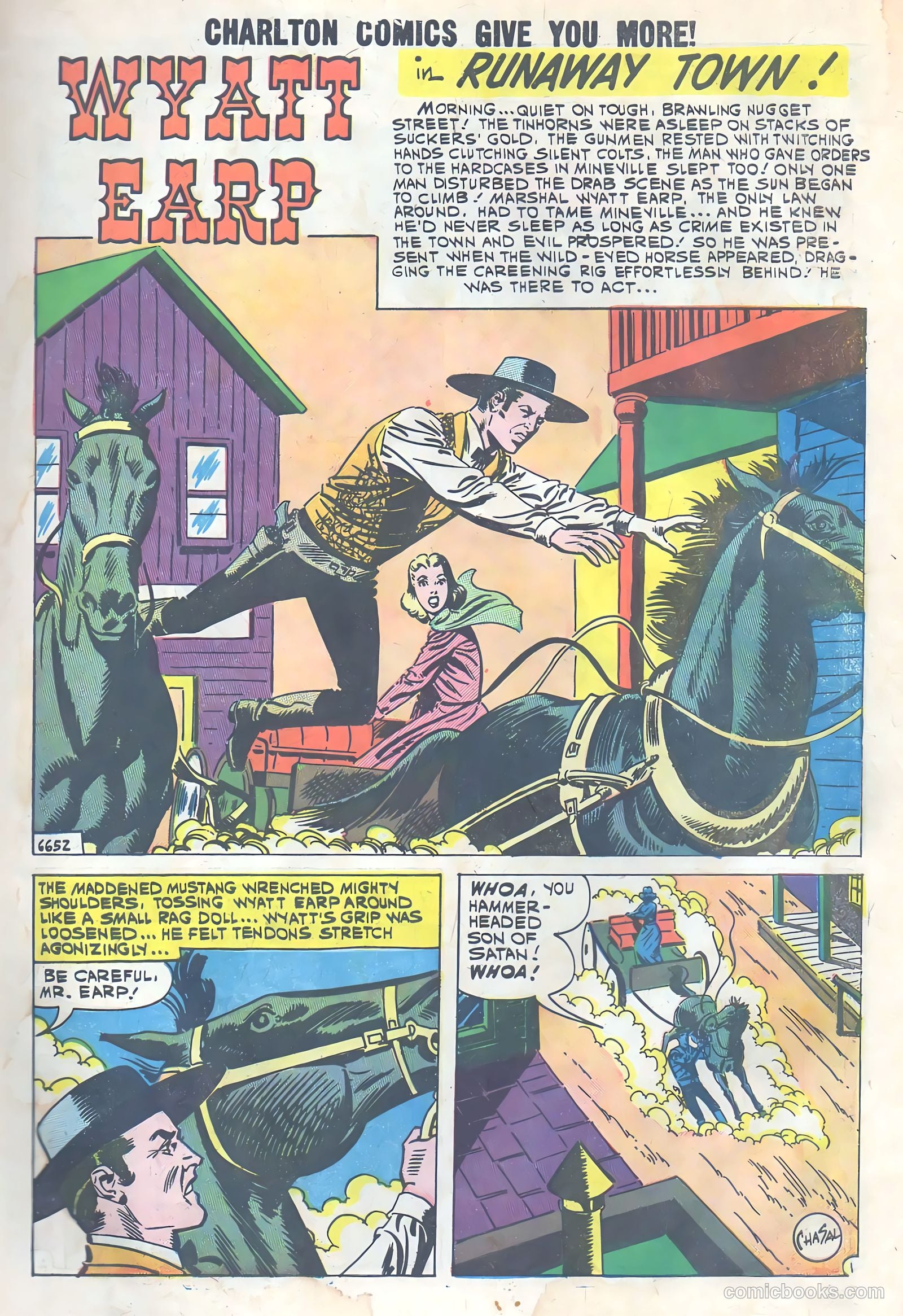 Wyatt Earp, Frontier Marshal #33 — page 3 of 36