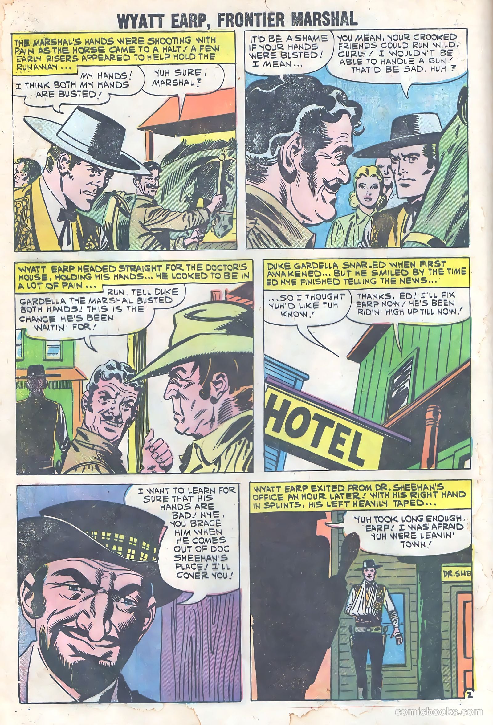 Wyatt Earp, Frontier Marshal #33 — page 4 of 36