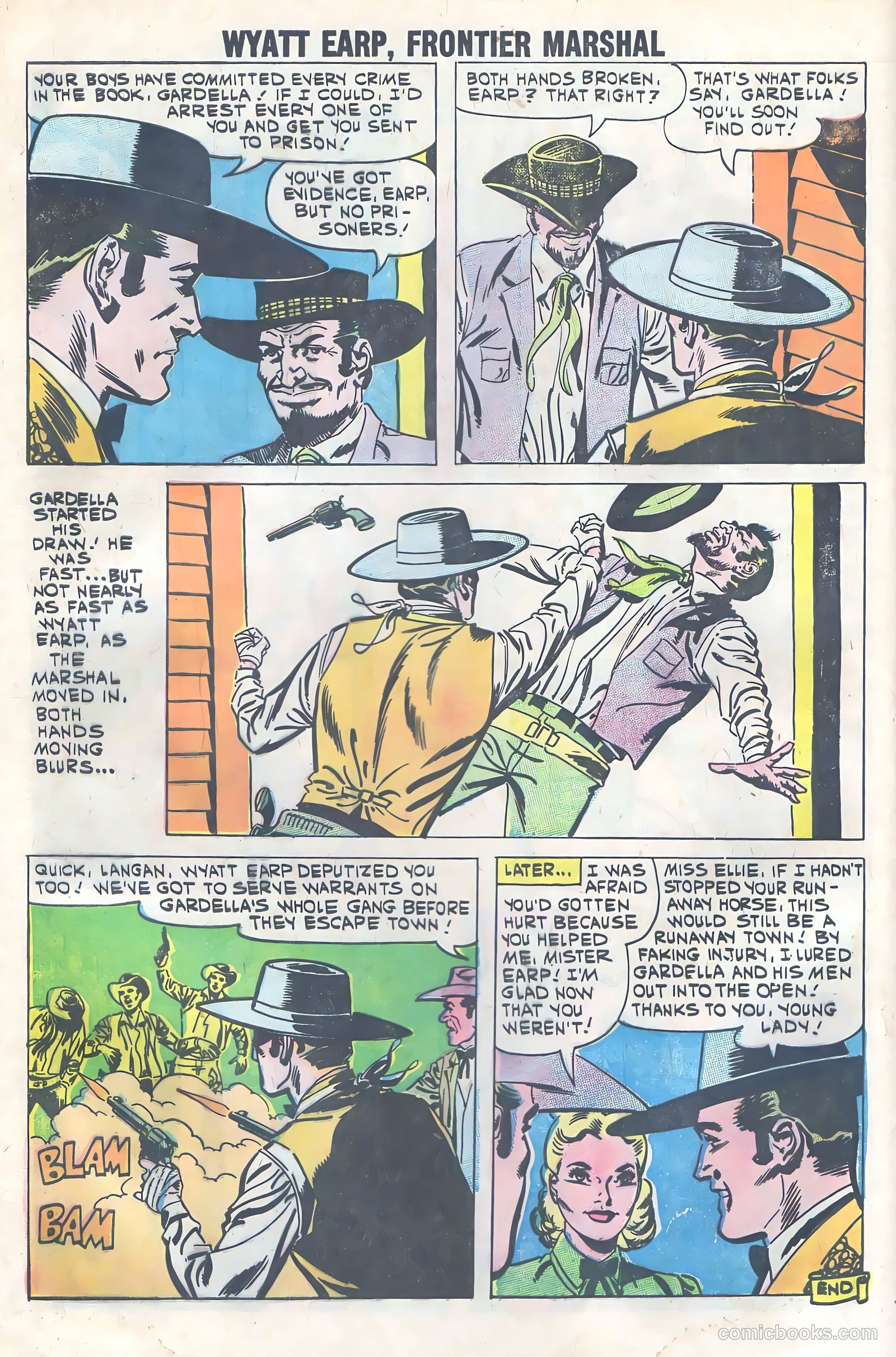 Wyatt Earp, Frontier Marshal #33 — page 8 of 36