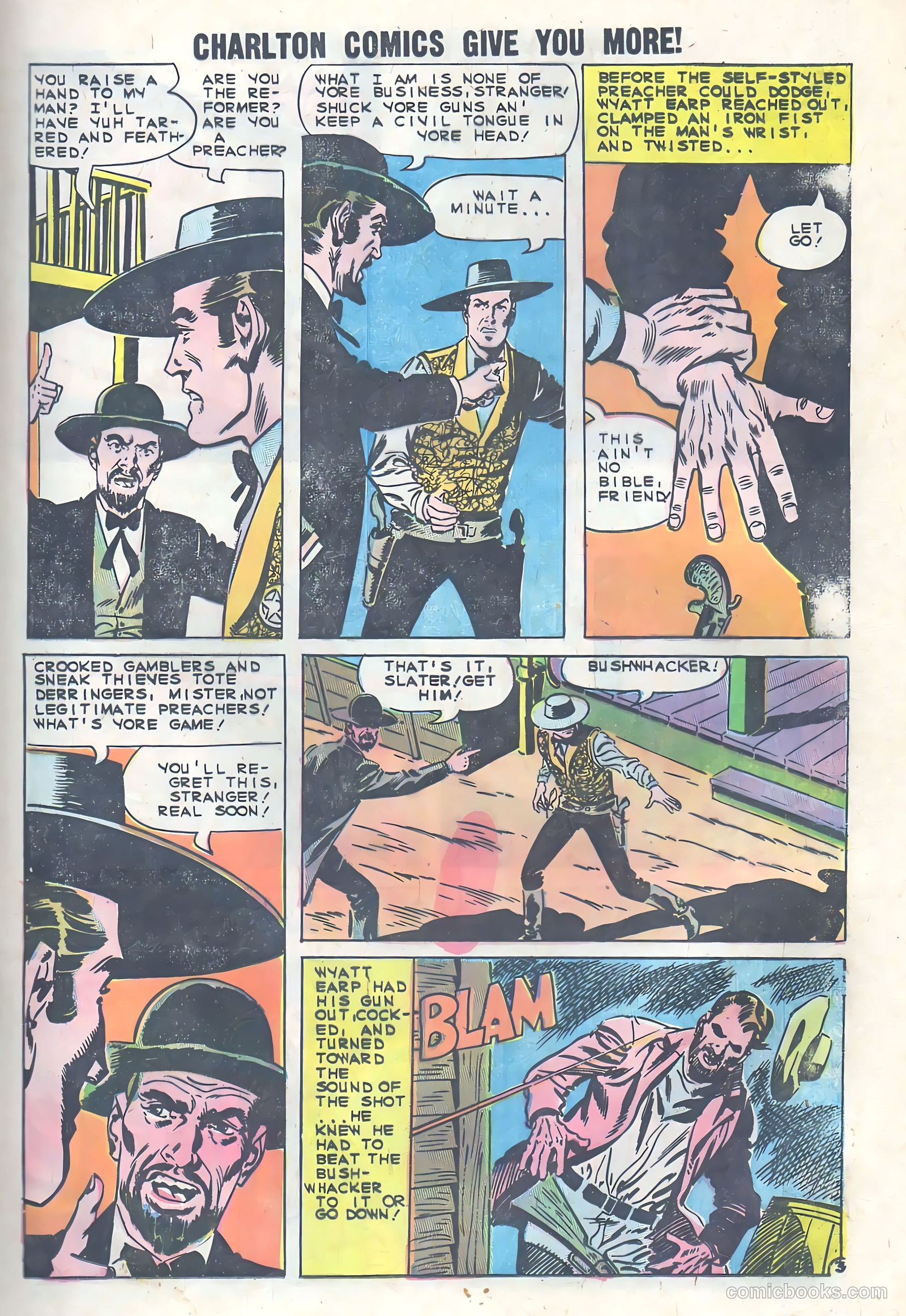 Wyatt Earp, Frontier Marshal #33 — page 13 of 36