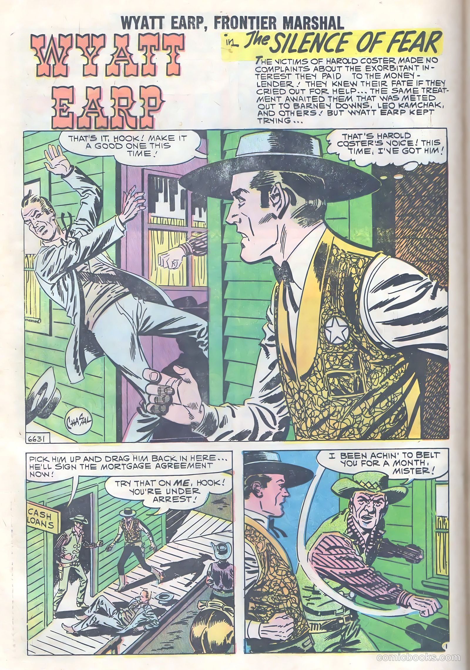 Wyatt Earp, Frontier Marshal #33 — page 20 of 36