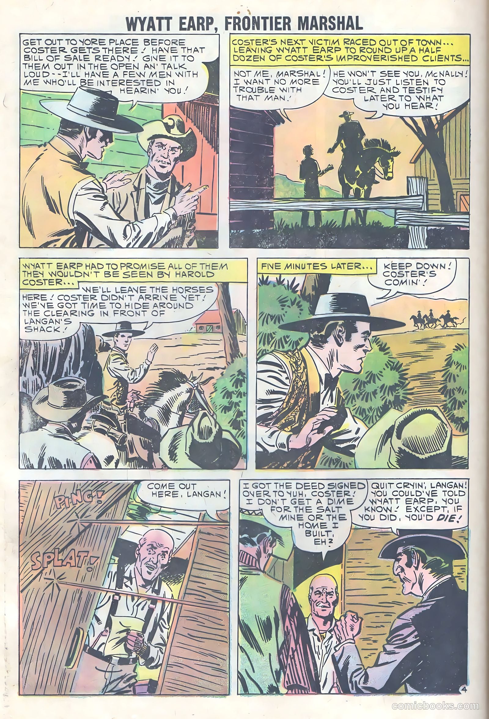 Wyatt Earp, Frontier Marshal #33 — page 24 of 36