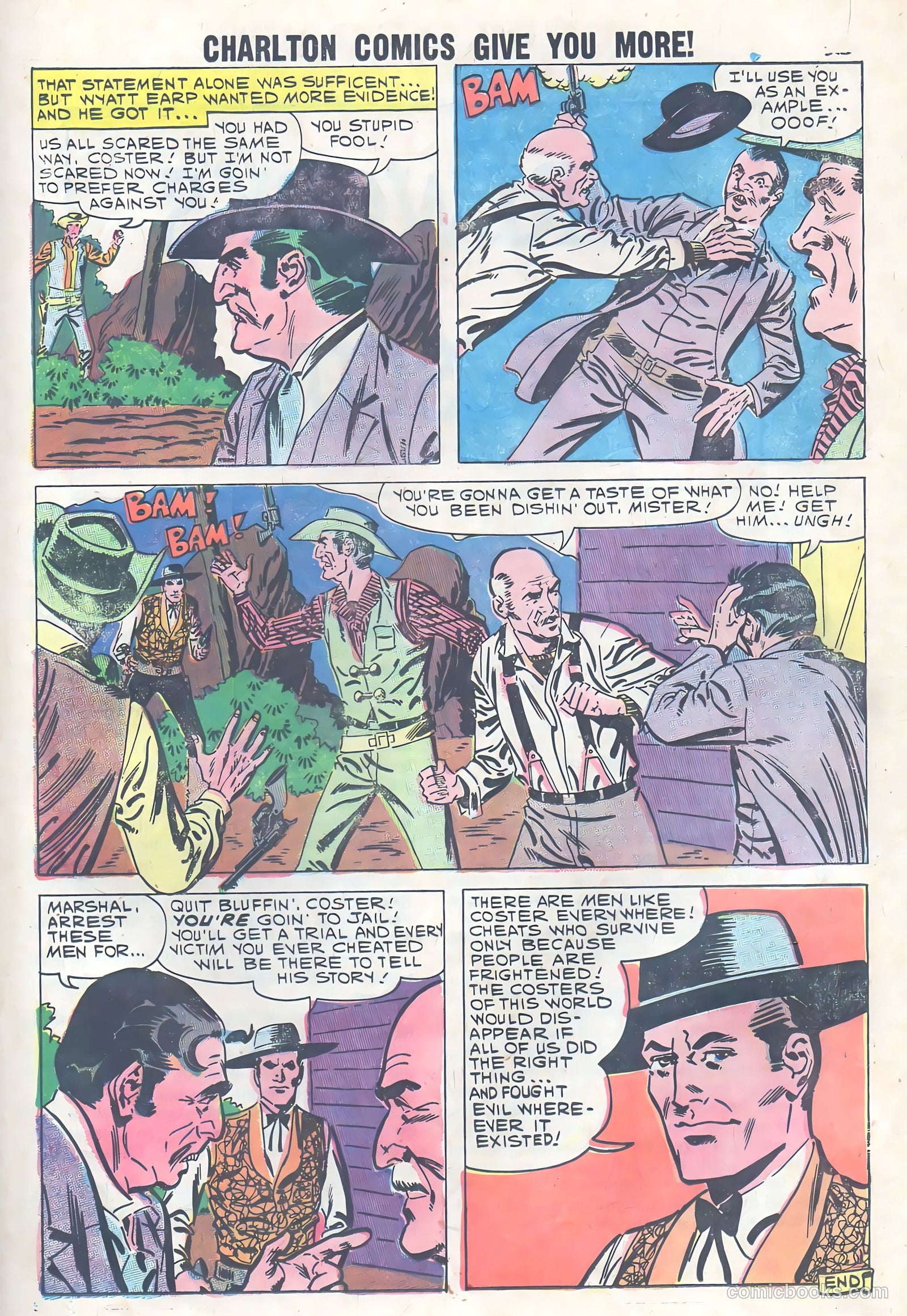Wyatt Earp, Frontier Marshal #33 — page 25 of 36