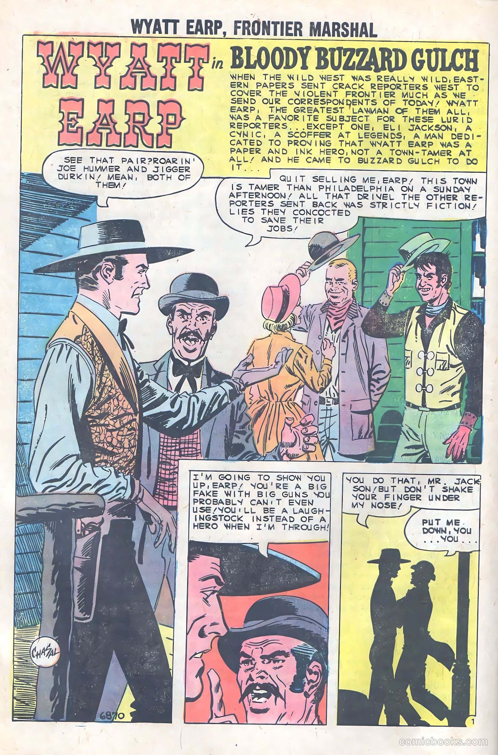 Wyatt Earp, Frontier Marshal #33 — page 28 of 36