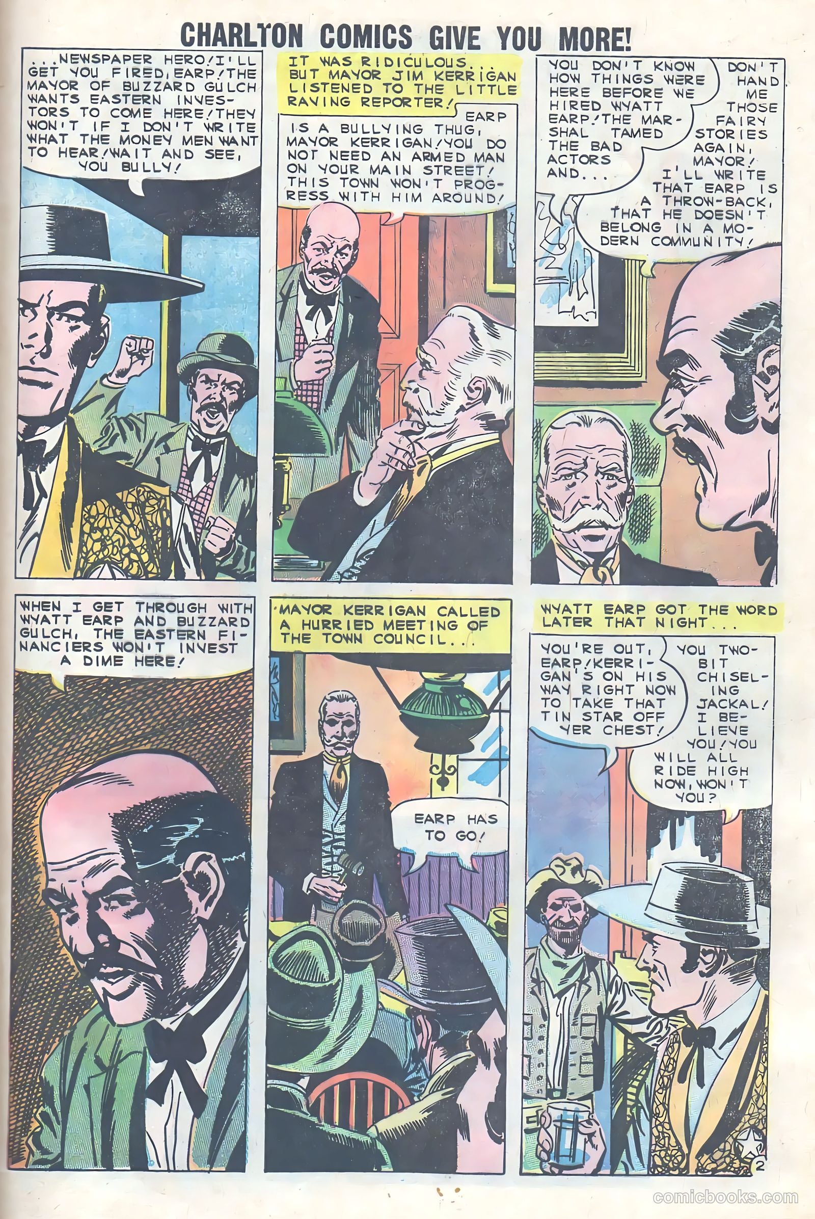 Wyatt Earp, Frontier Marshal #33 — page 29 of 36