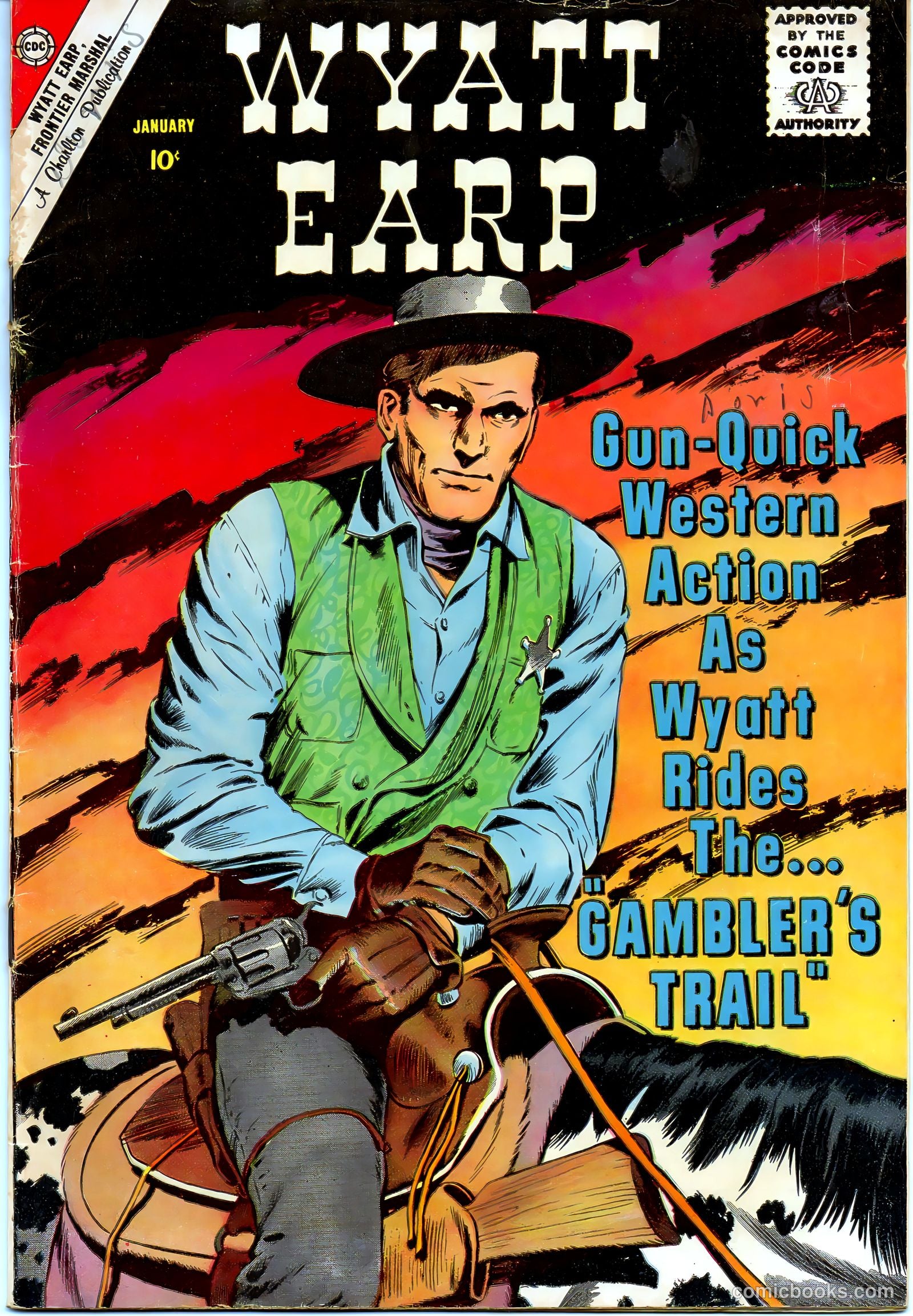 Wyatt Earp, Frontier Marshal #34 — page 1 of 36