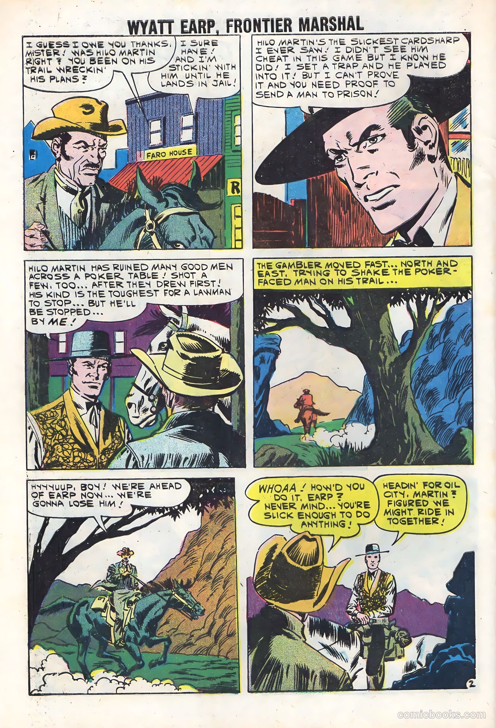 Wyatt Earp, Frontier Marshal #34 — page 4 of 36