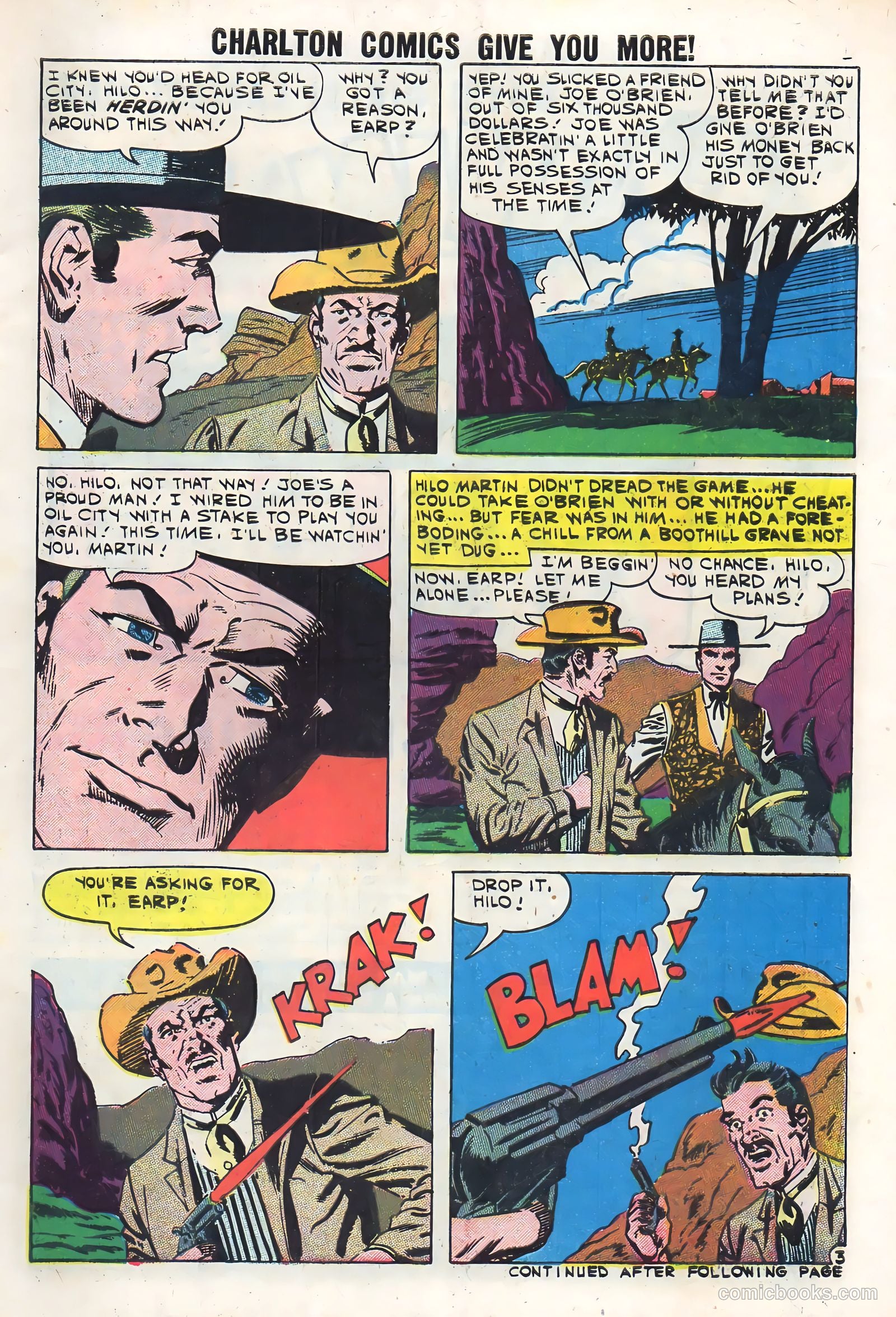 Wyatt Earp, Frontier Marshal #34 — page 5 of 36
