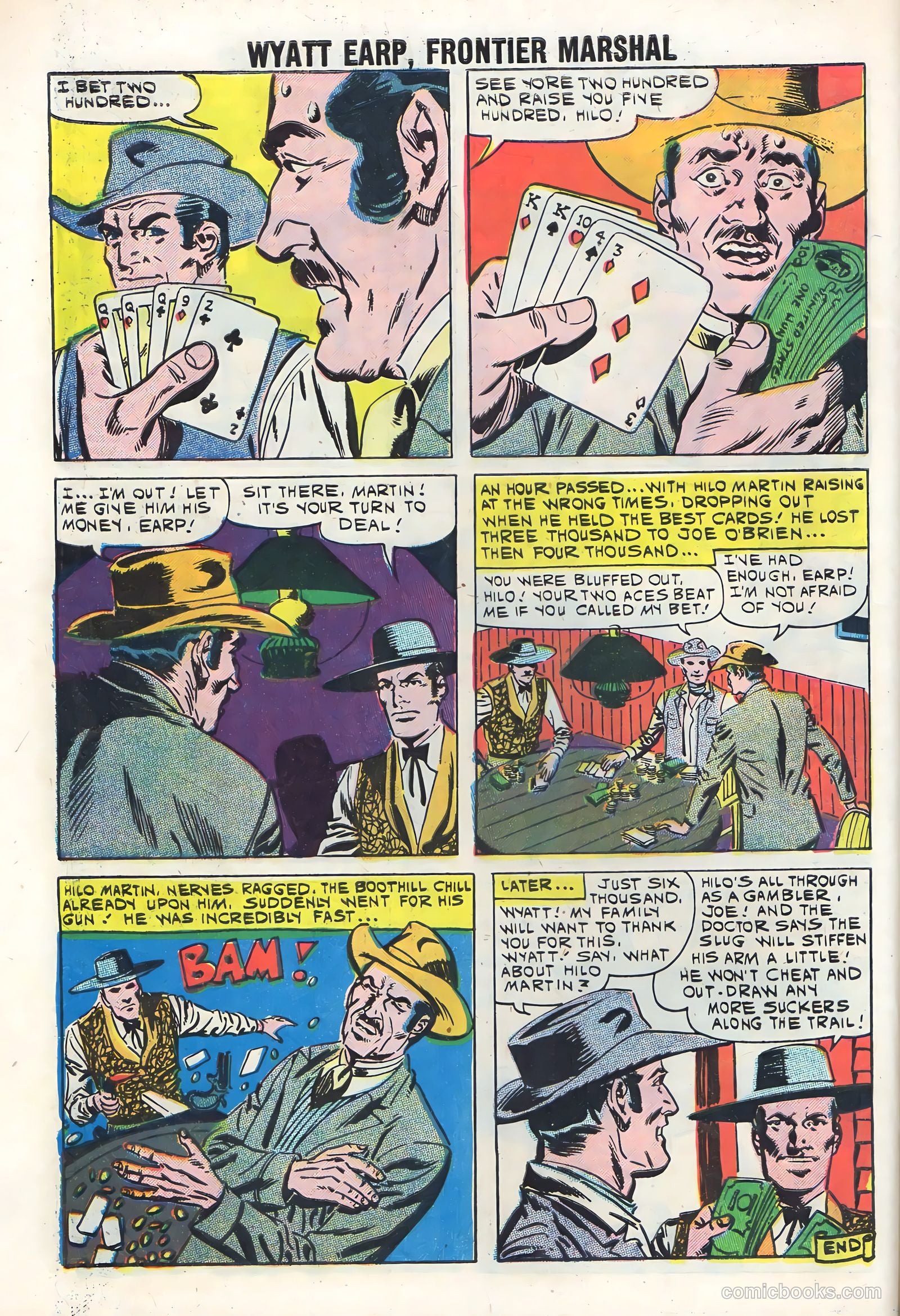 Wyatt Earp, Frontier Marshal #34 — page 8 of 36