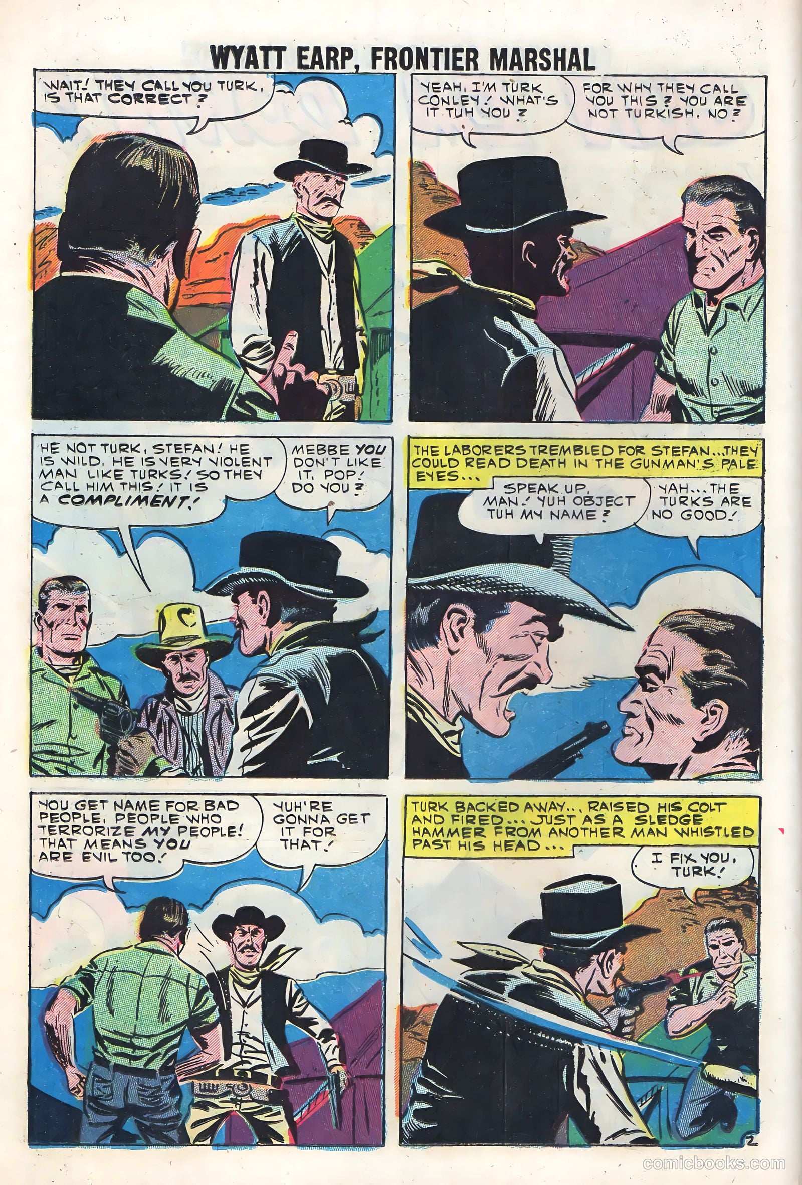 Wyatt Earp, Frontier Marshal #34 — page 12 of 36