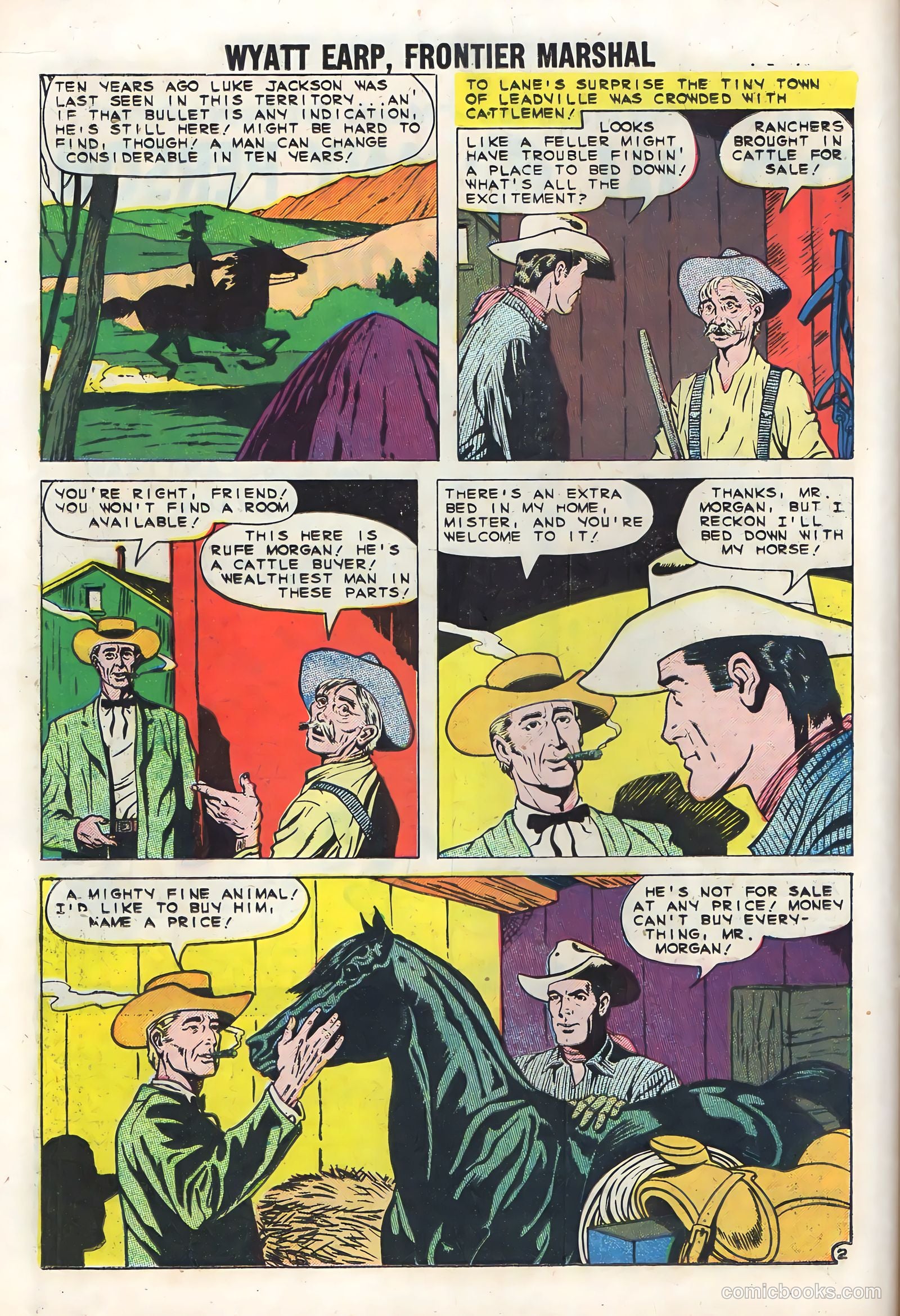 Wyatt Earp, Frontier Marshal #34 — page 16 of 36