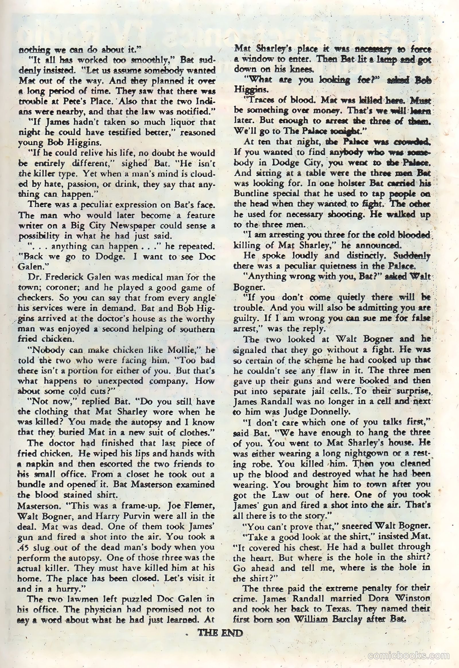 Wyatt Earp, Frontier Marshal #34 — page 21 of 36
