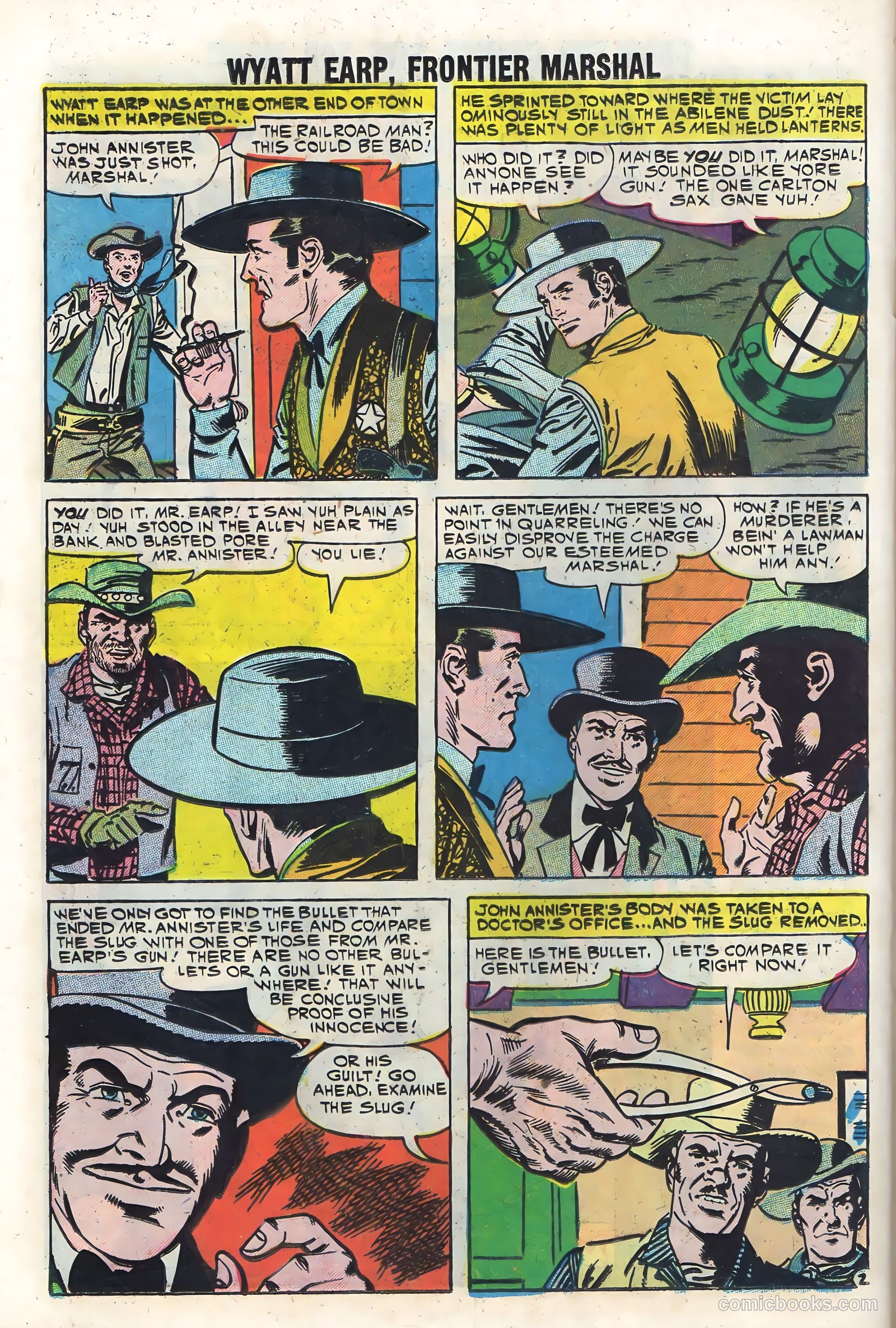 Wyatt Earp, Frontier Marshal #34 — page 24 of 36