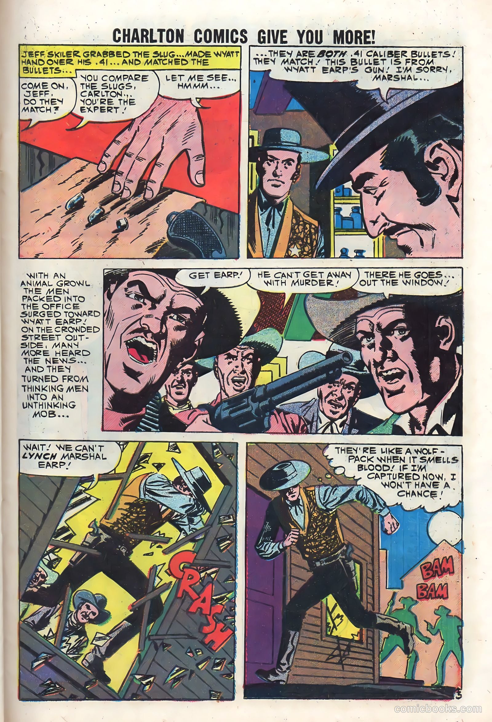 Wyatt Earp, Frontier Marshal #34 — page 25 of 36