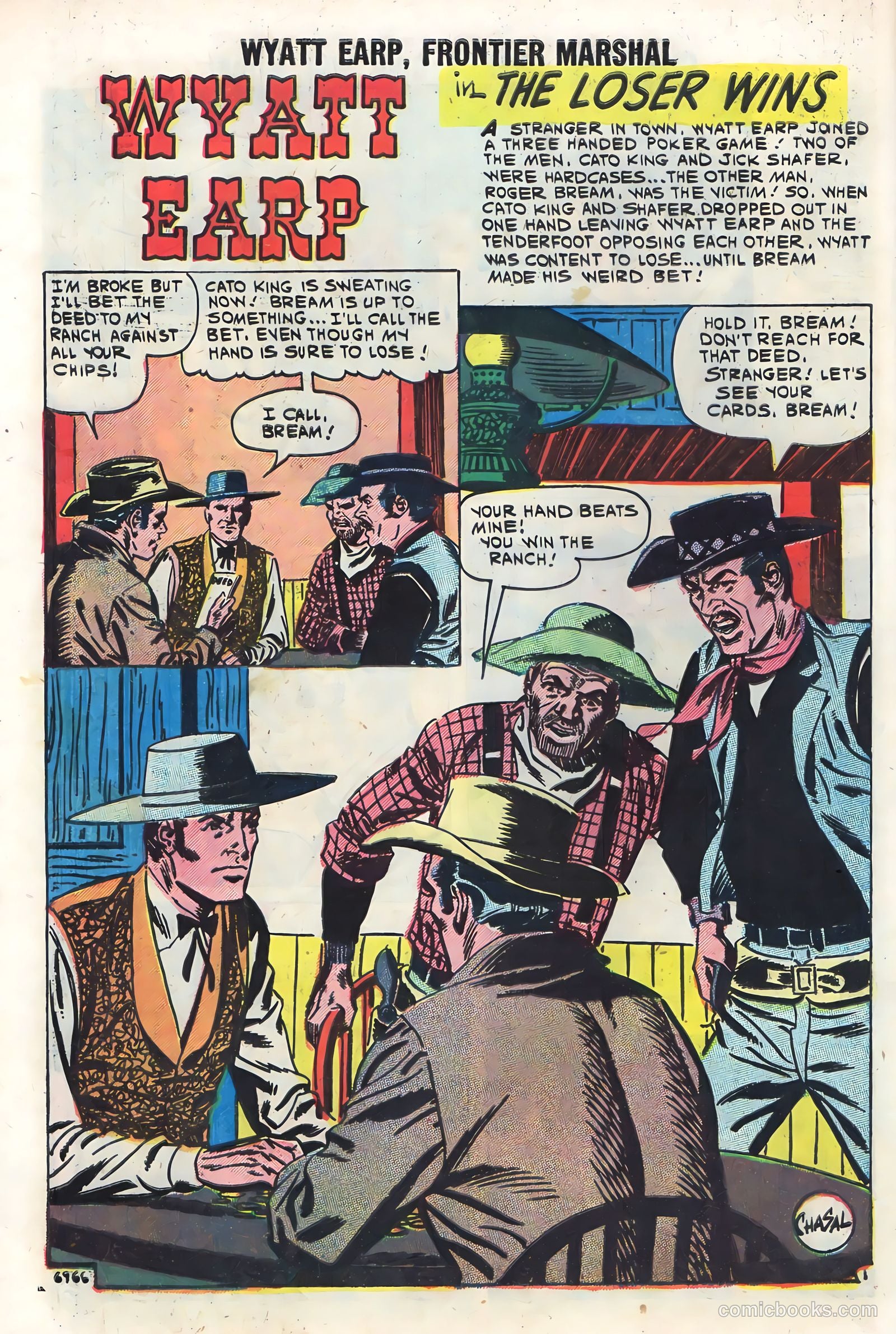 Wyatt Earp, Frontier Marshal #34 — page 28 of 36