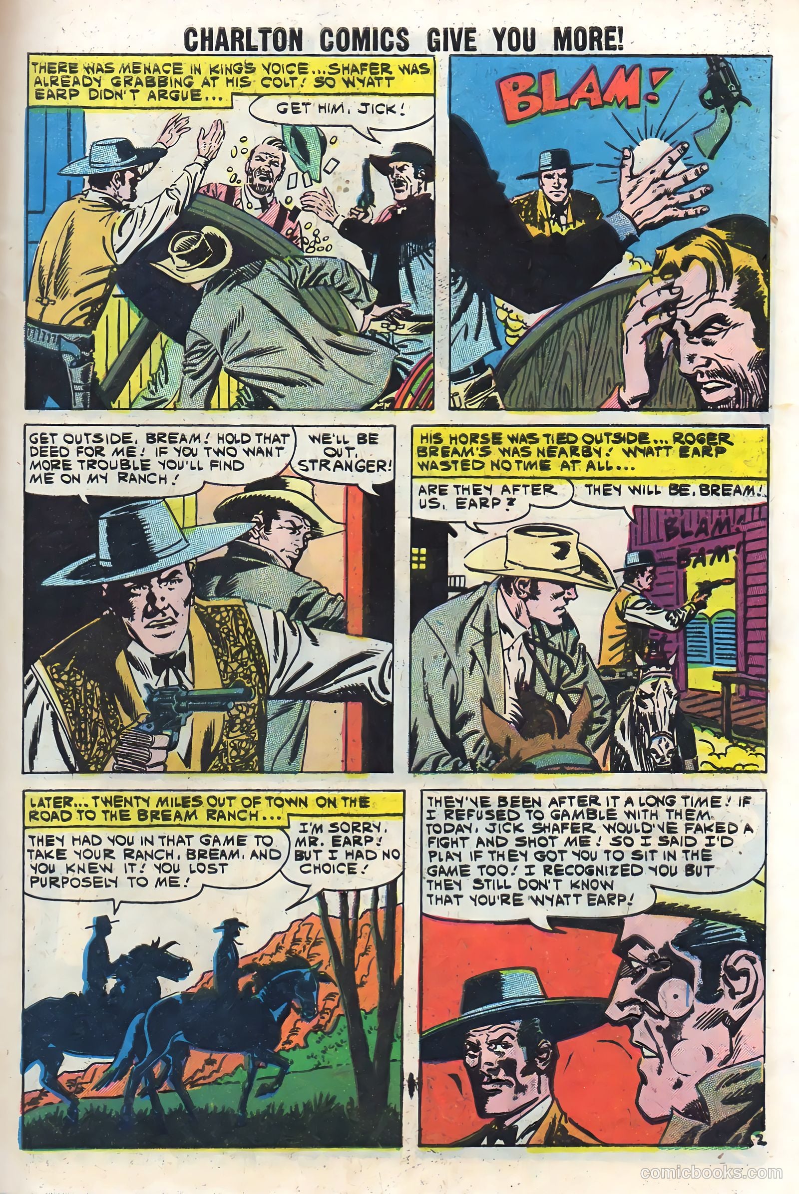 Wyatt Earp, Frontier Marshal #34 — page 29 of 36