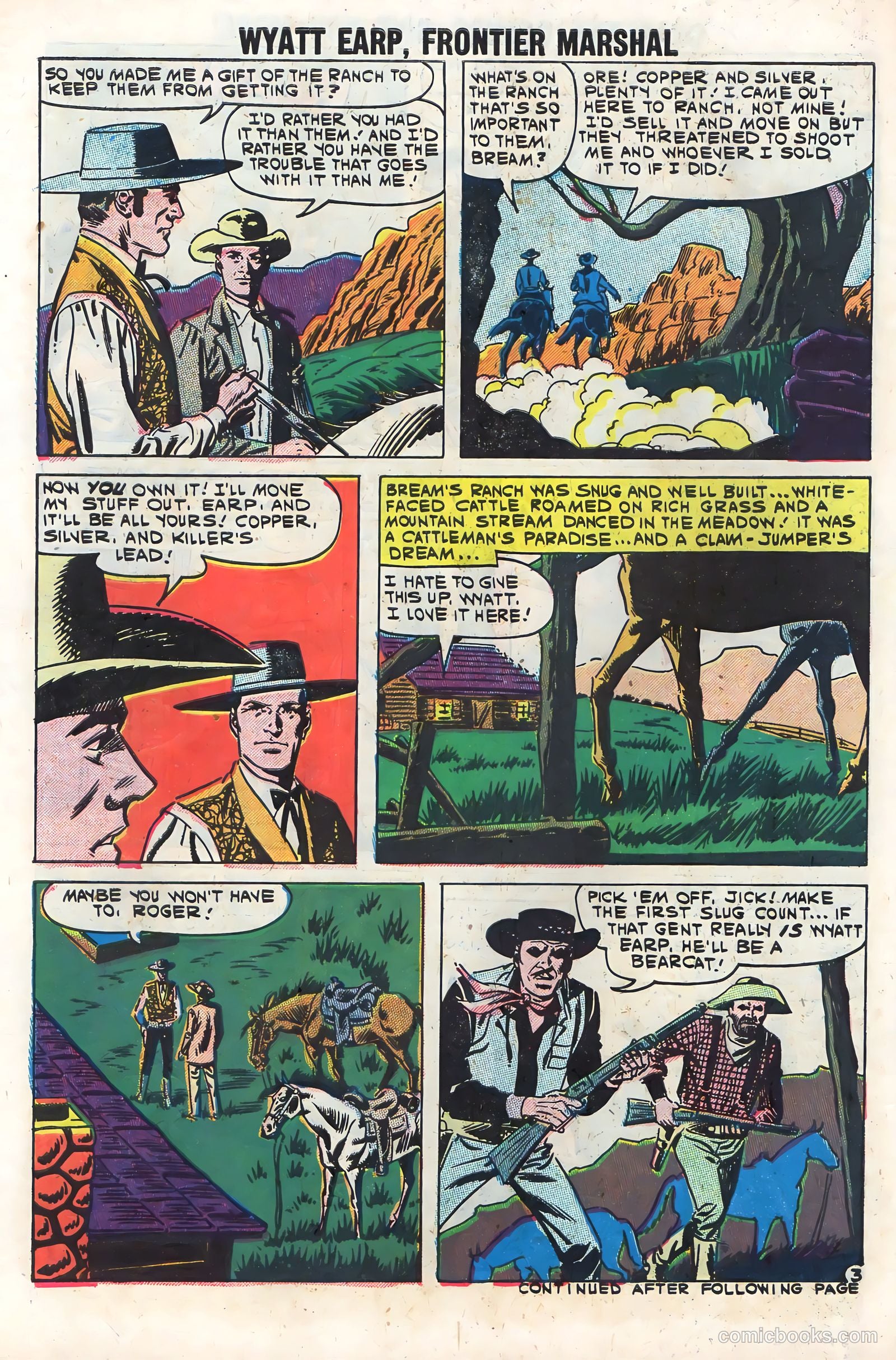 Wyatt Earp, Frontier Marshal #34 — page 30 of 36
