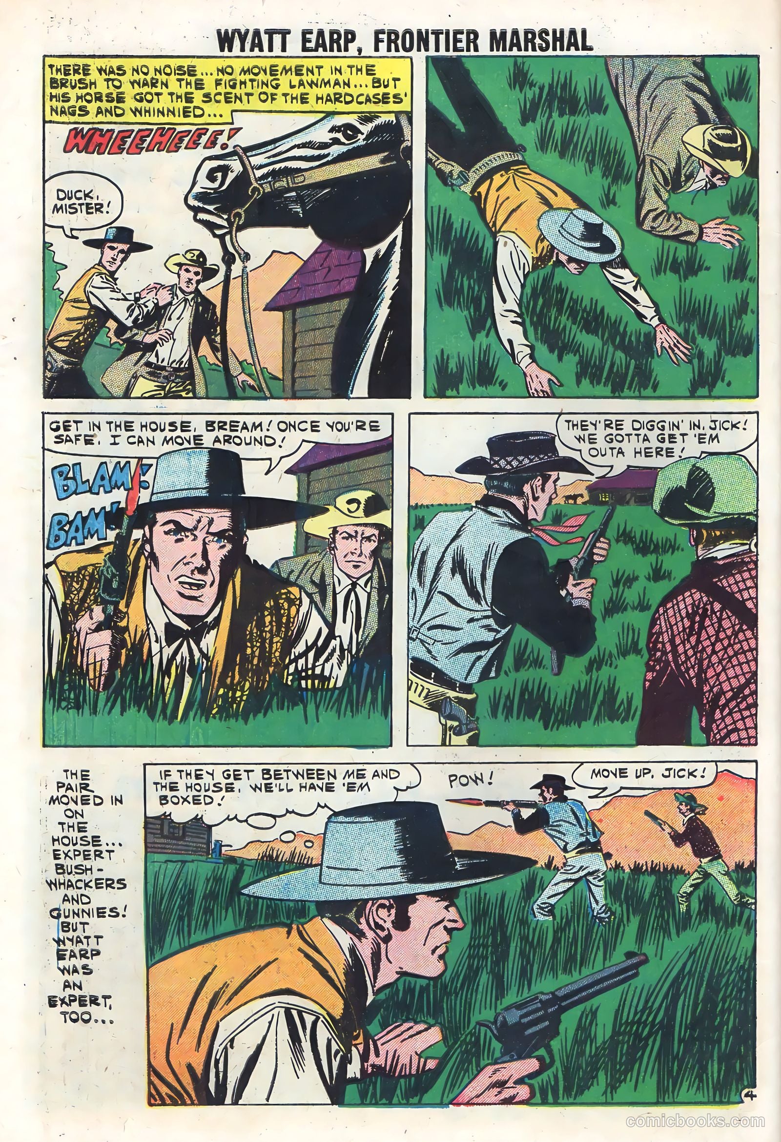 Wyatt Earp, Frontier Marshal #34 — page 32 of 36