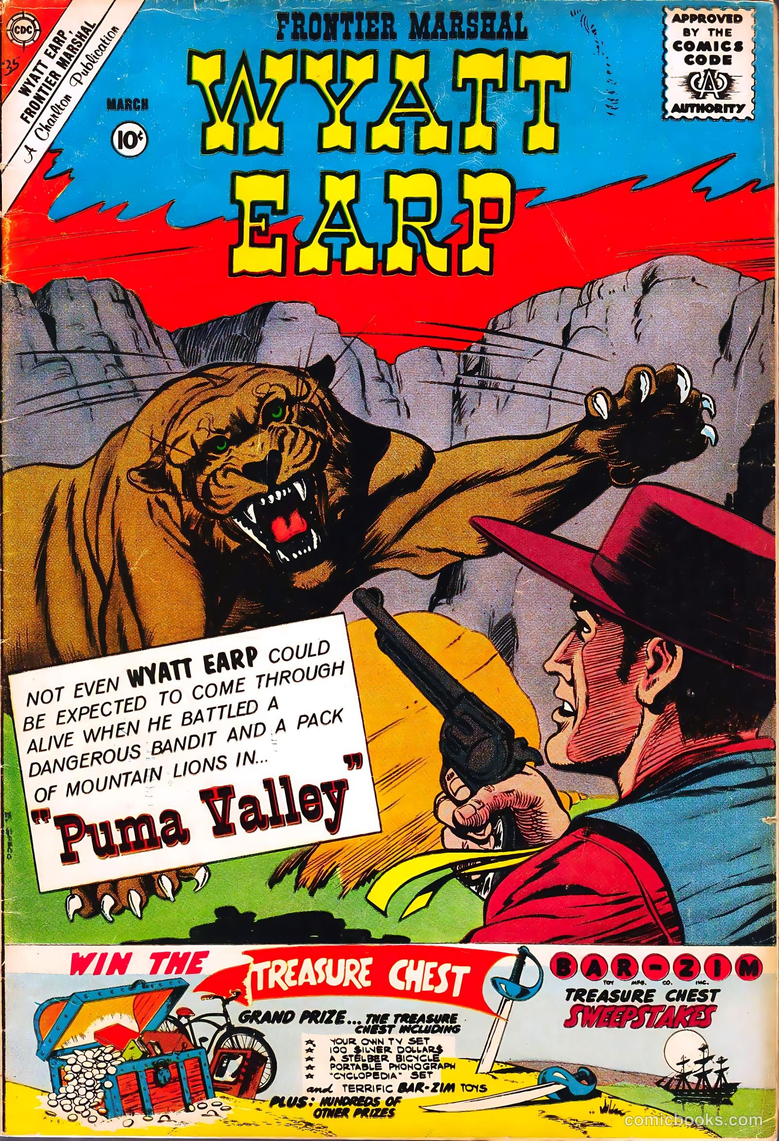 Wyatt Earp, Frontier Marshal #35 — page 1 of 36
