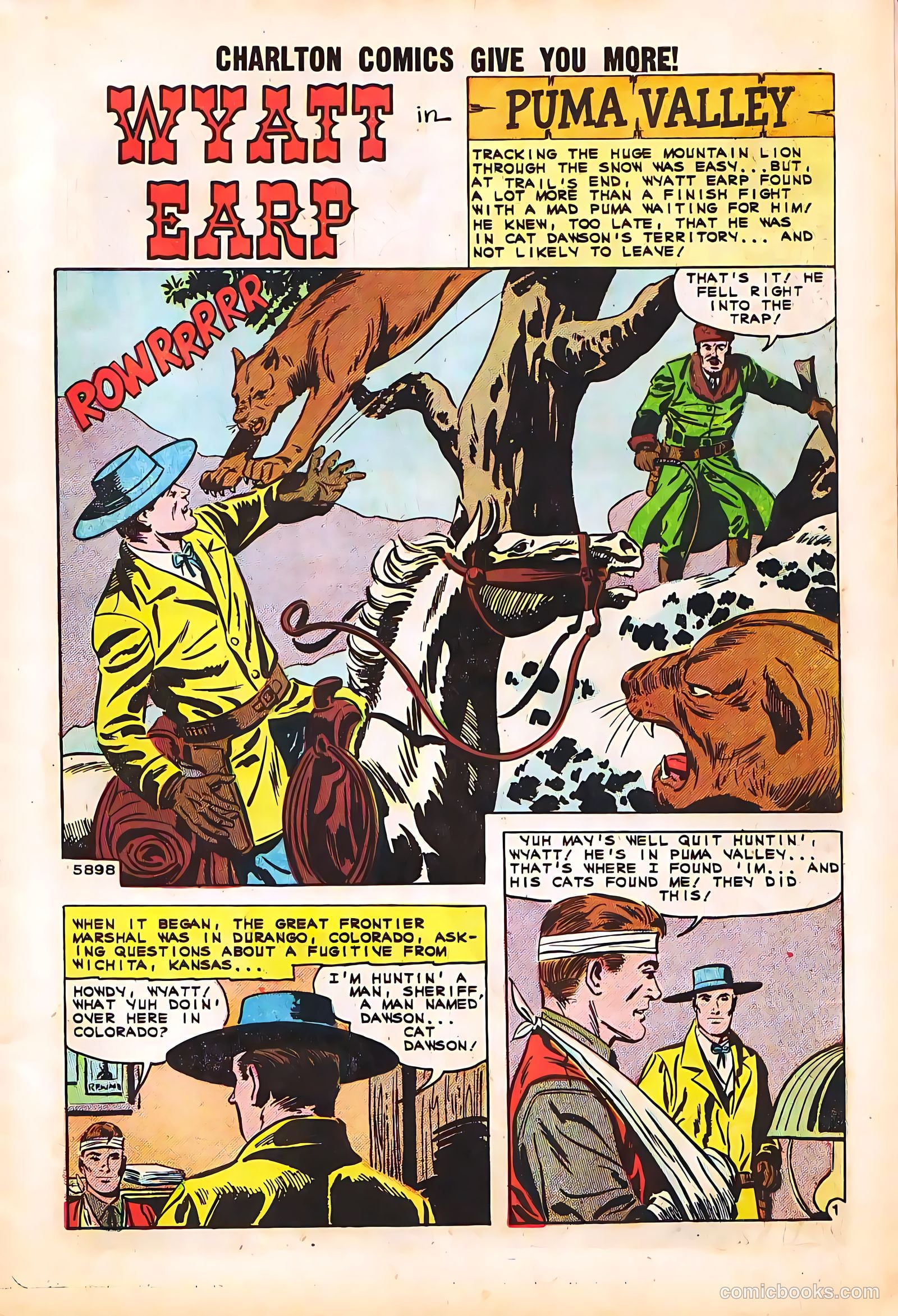 Wyatt Earp, Frontier Marshal #35 — page 3 of 36