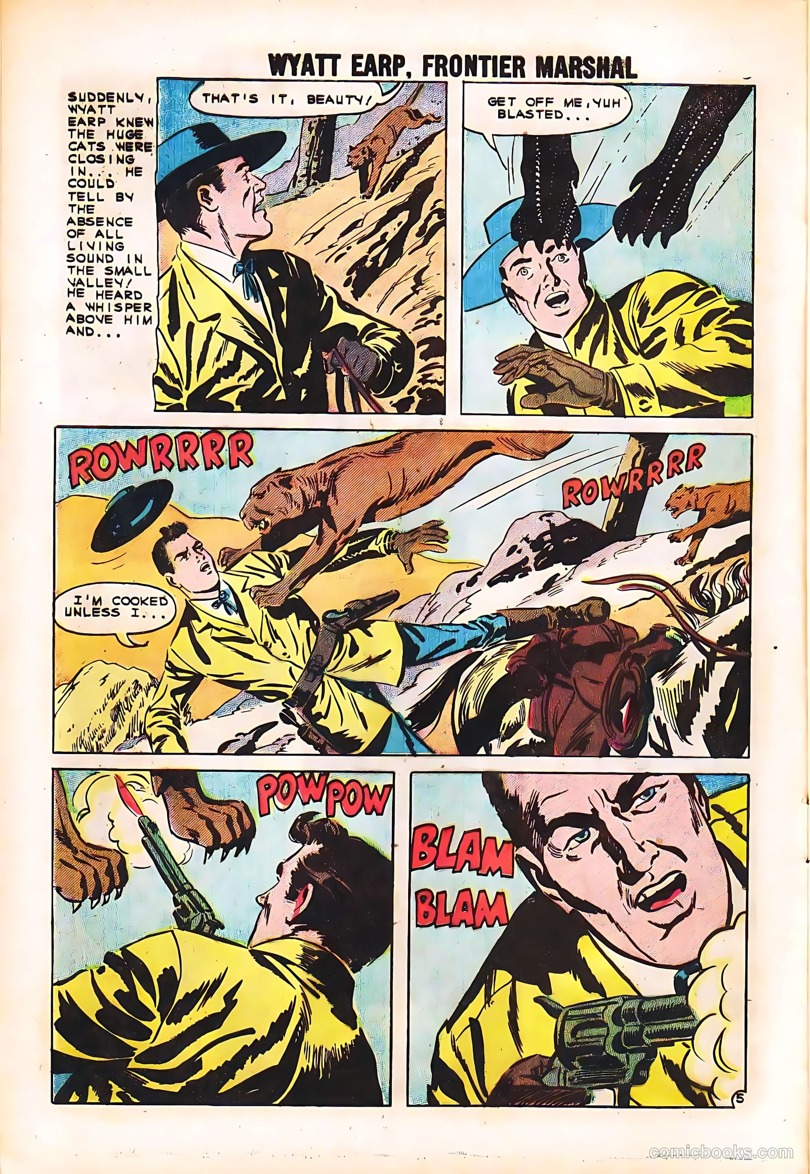 Wyatt Earp, Frontier Marshal #35 — page 8 of 36